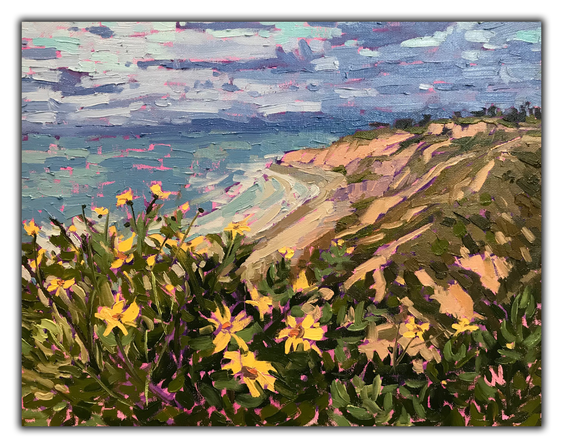 "SoCal Coastal Blooms"  SOLD