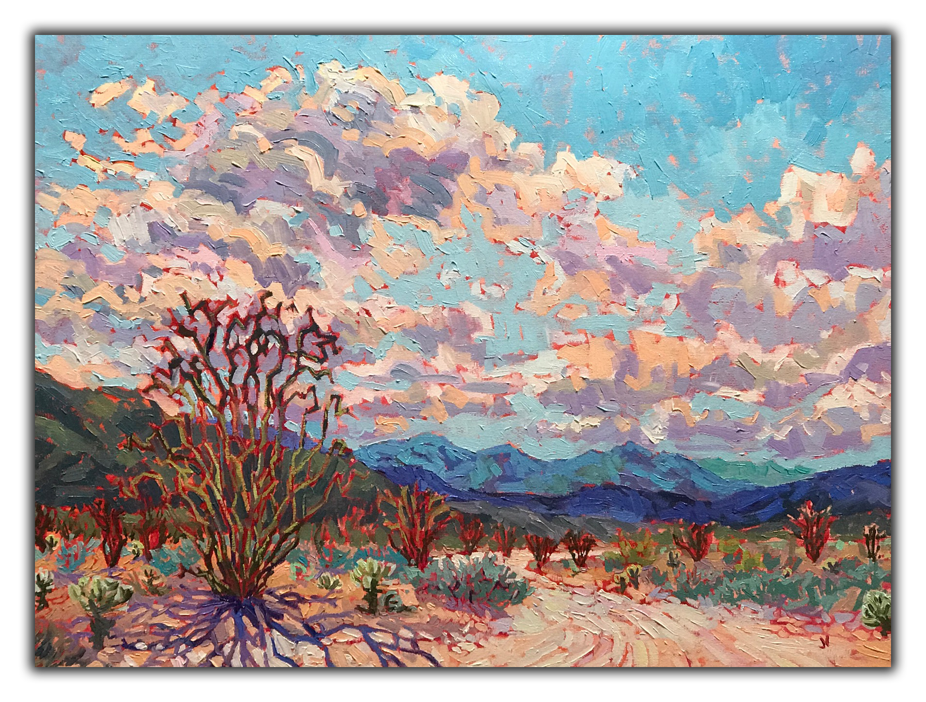 "Shaded Mountains" SOLD