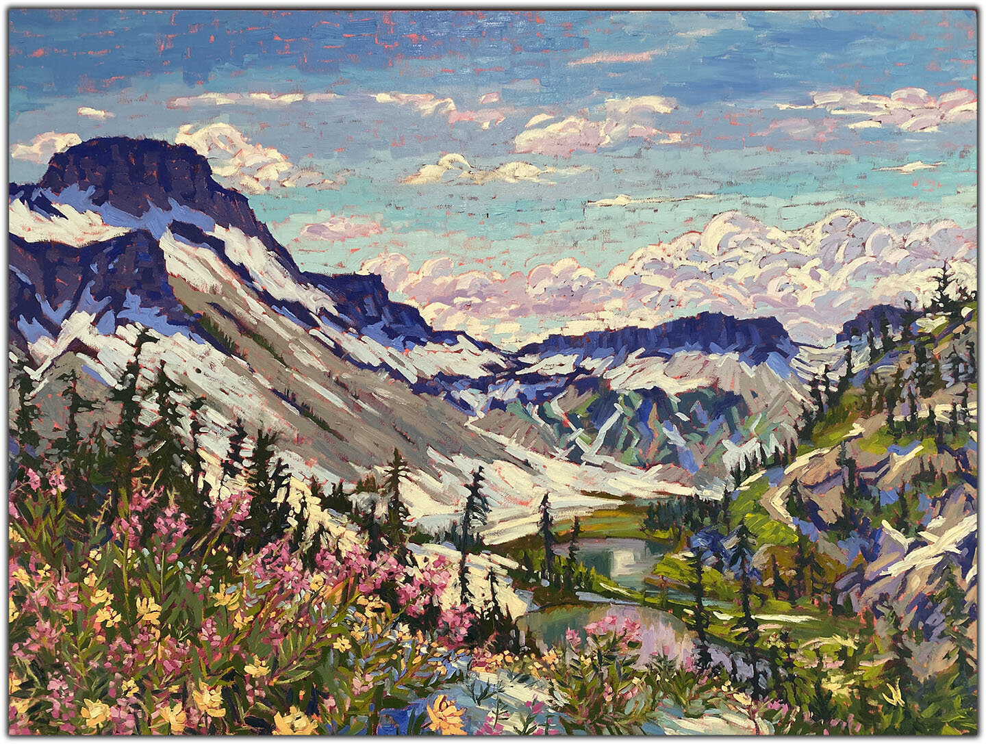 "Mountain Manifestations of Spring" SOLD