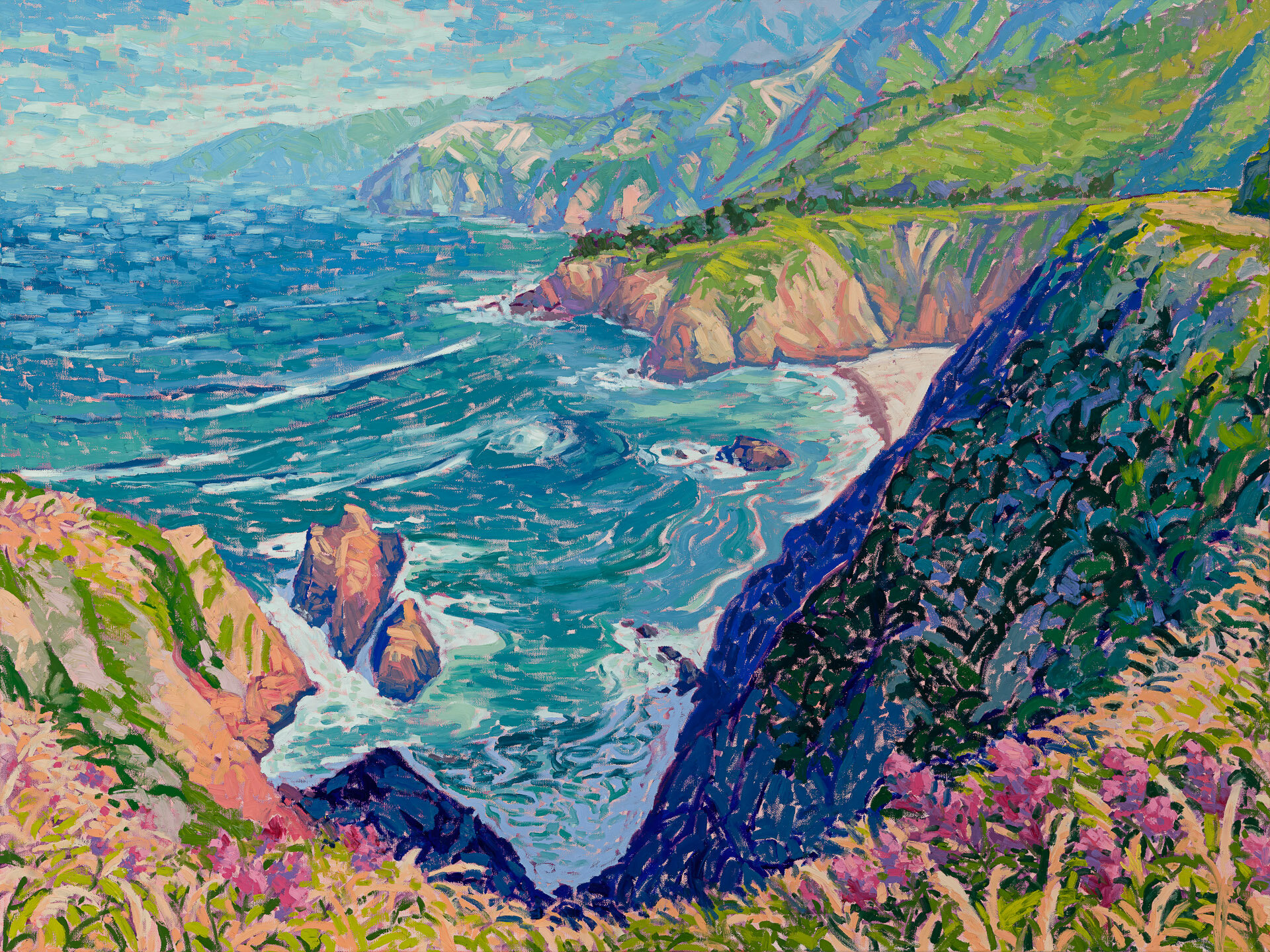 Big Sur, Little Beach  SOLD