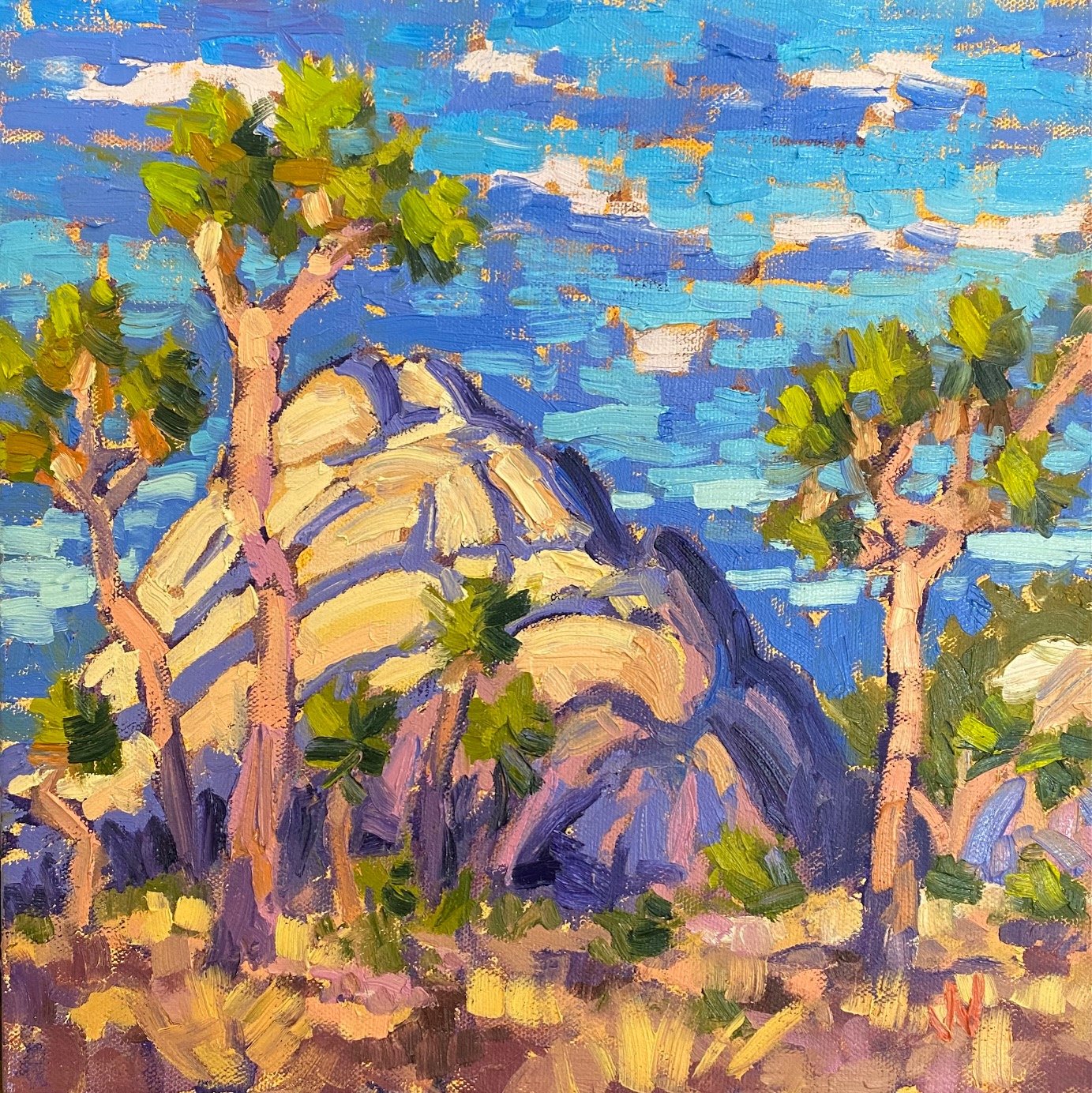 "Joshua Tree Boulders" SOLD