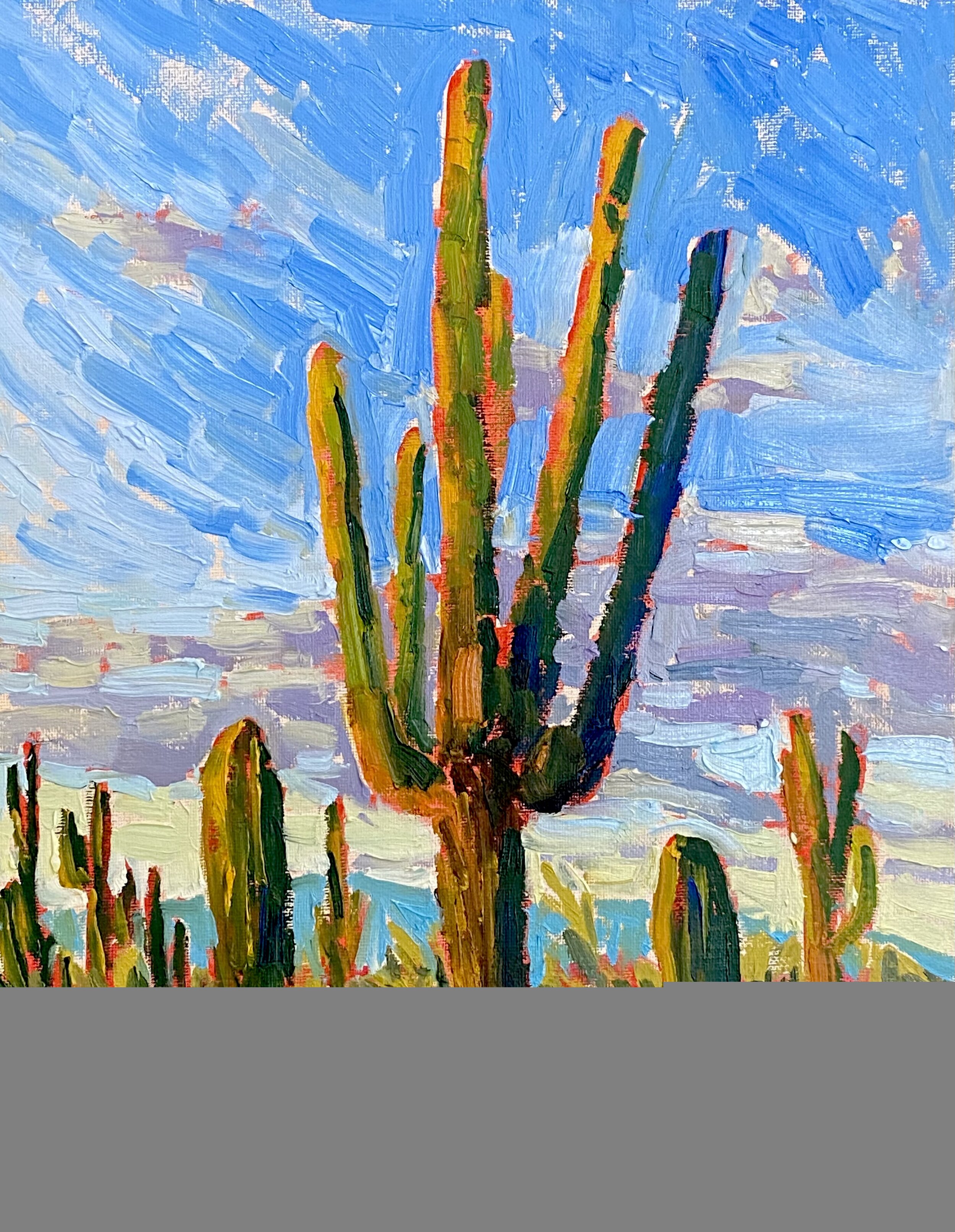 "King of the Saguaros" SOLD