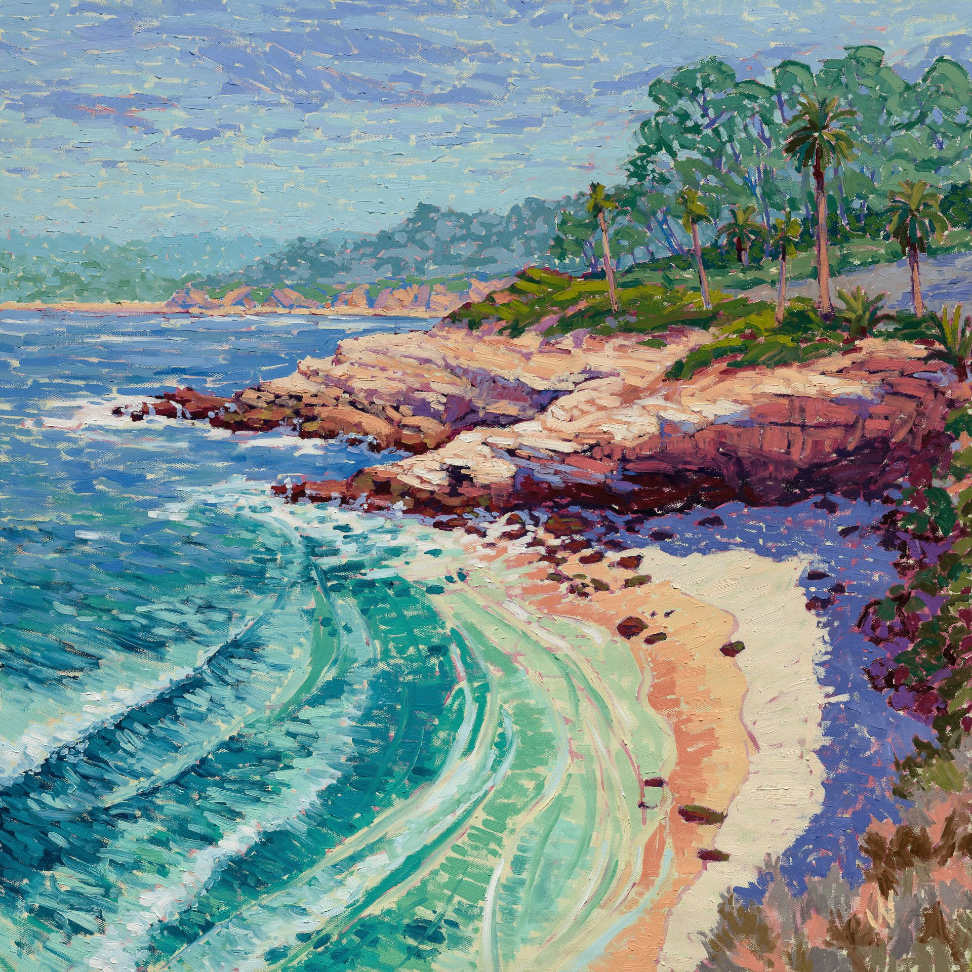 "Back at La Jolla Cove" SOLD