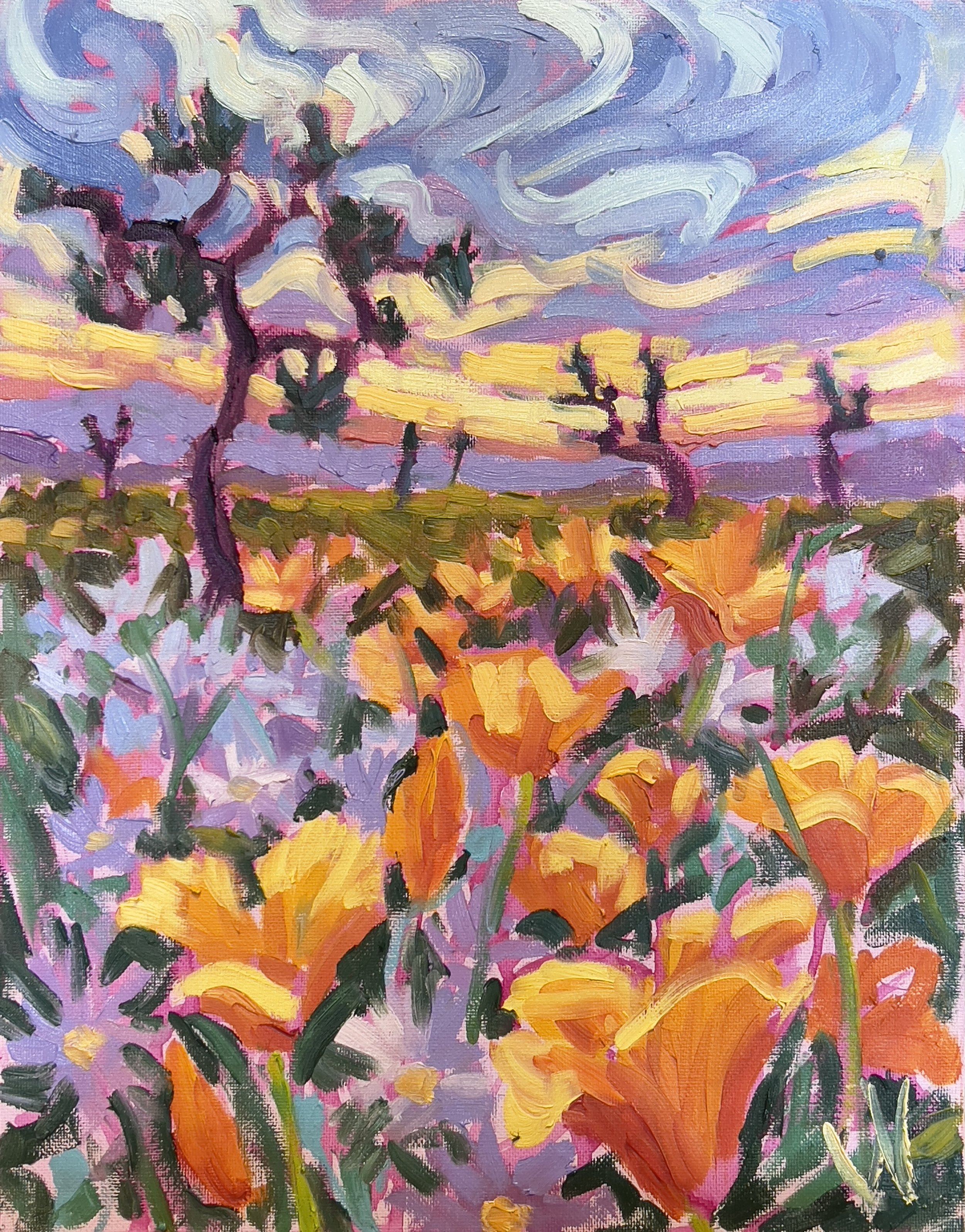 "Joshua Tree Florals" SOLD