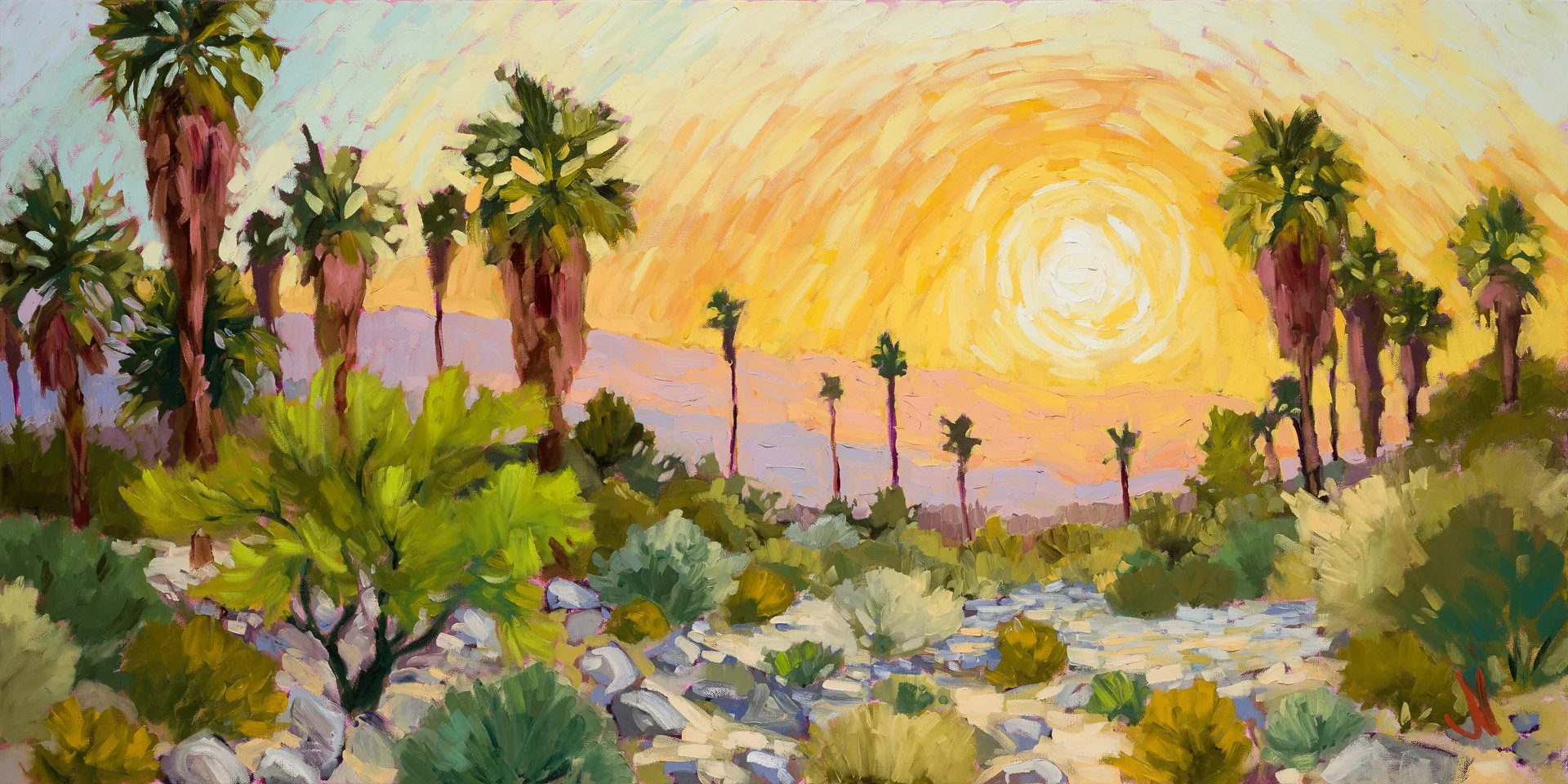 "Palm Springs Sunrise" 