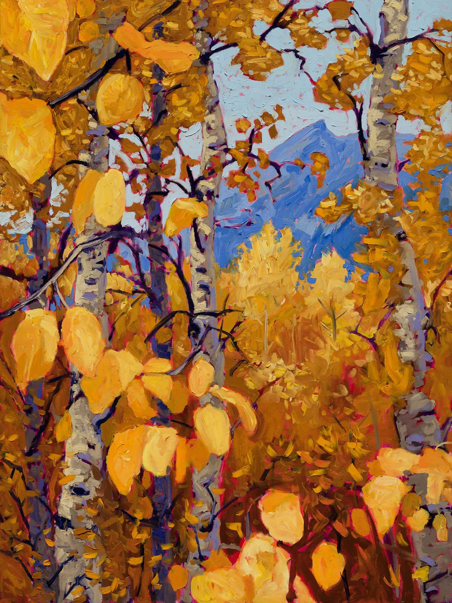 "Crested Butte in Blue"