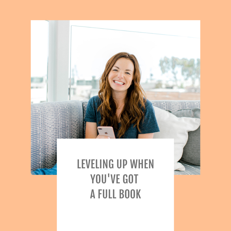Episode #014: Leveling up when you've got a full book