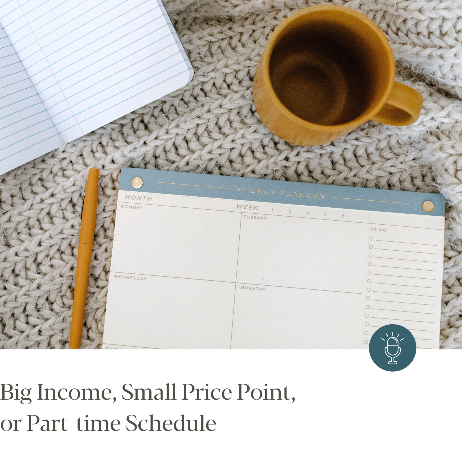 Episode #225 - Big Income, Small Price Point, or Part-time Schedule