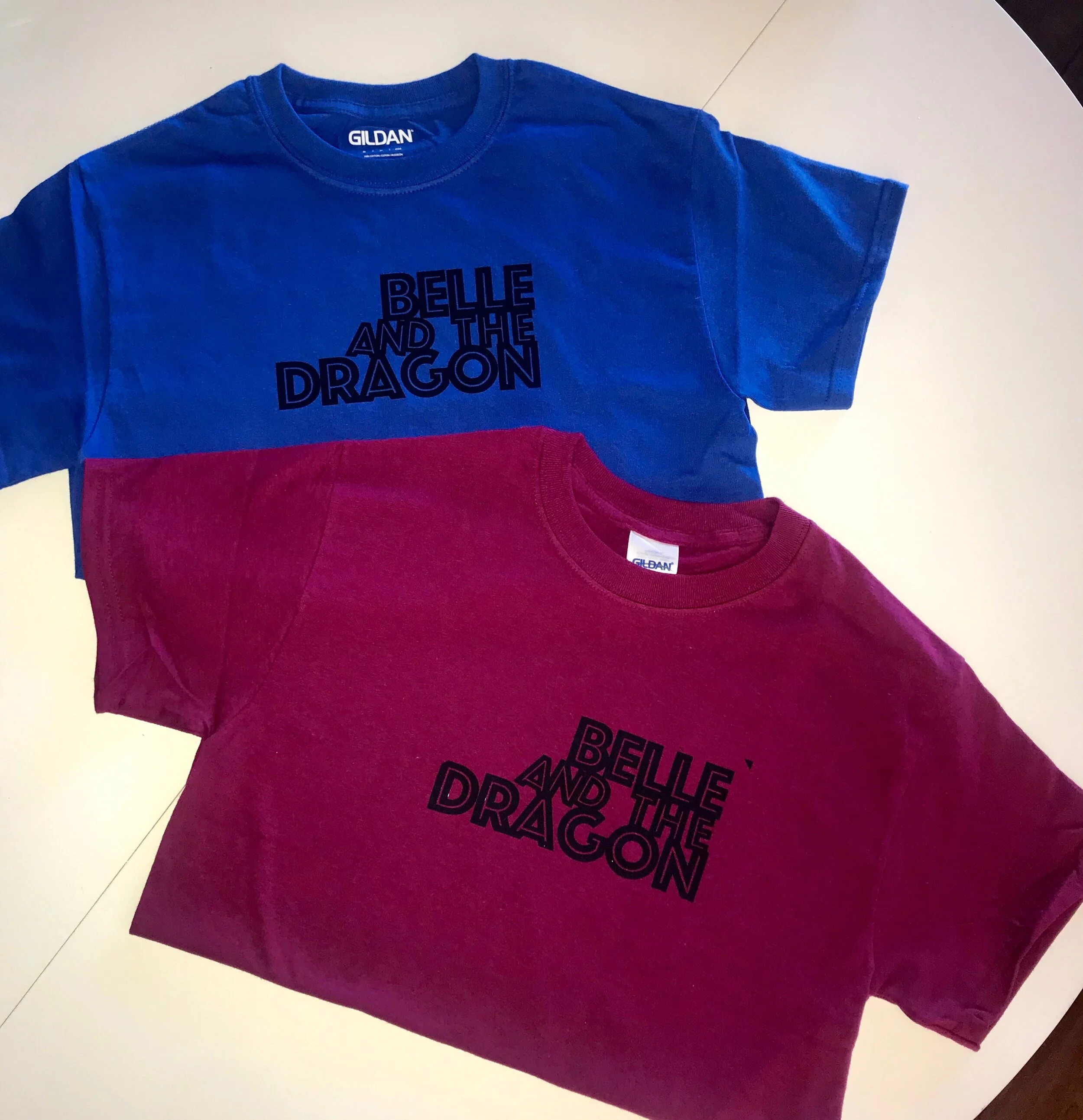 BELLE AND THE DRAGON 1984 style tee