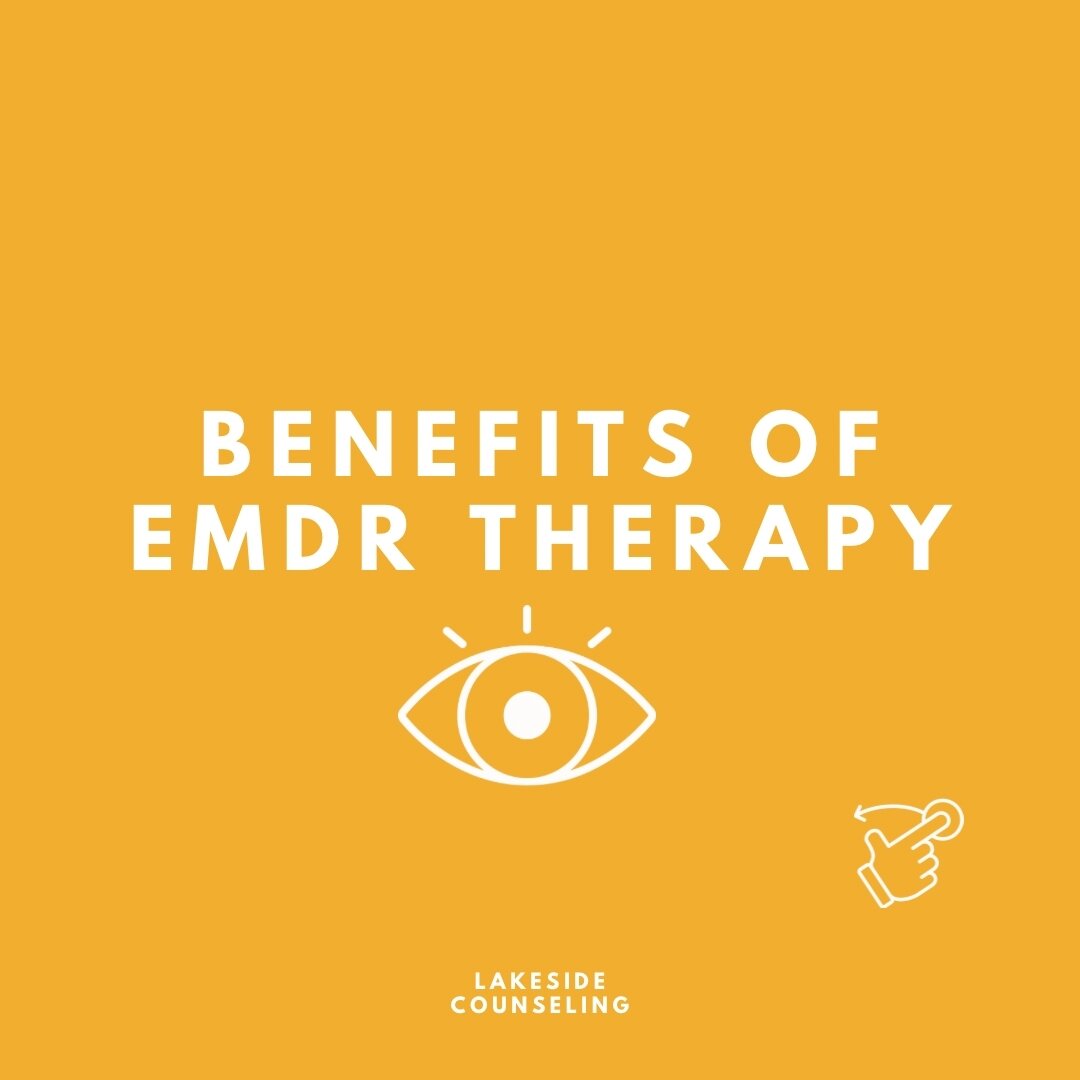 So you&rsquo;ve heard of EDMR therapy, but how can it help you?

Here are some of the benefits!

Share this with someone who may find this helpful.

At Lakeside Counseling we offer both EMDR and EMDR intensives, to find out more information - please 