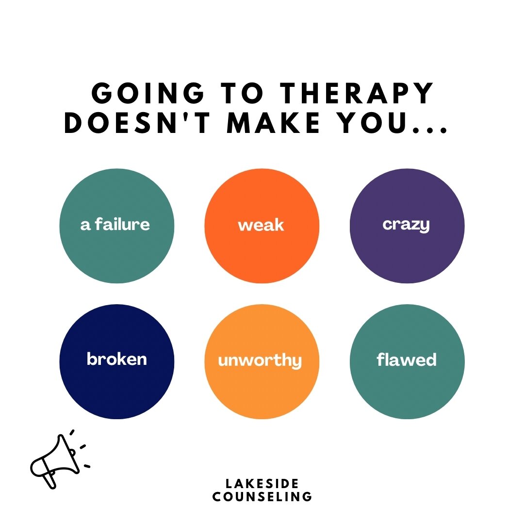 Here&rsquo;s a fact: going to therapy is one of the smartest, strongest actions you can take when it comes to your mental health

No matter what the stigma surrounding therapy might be telling you, you are none of these things

Remember to ask for th