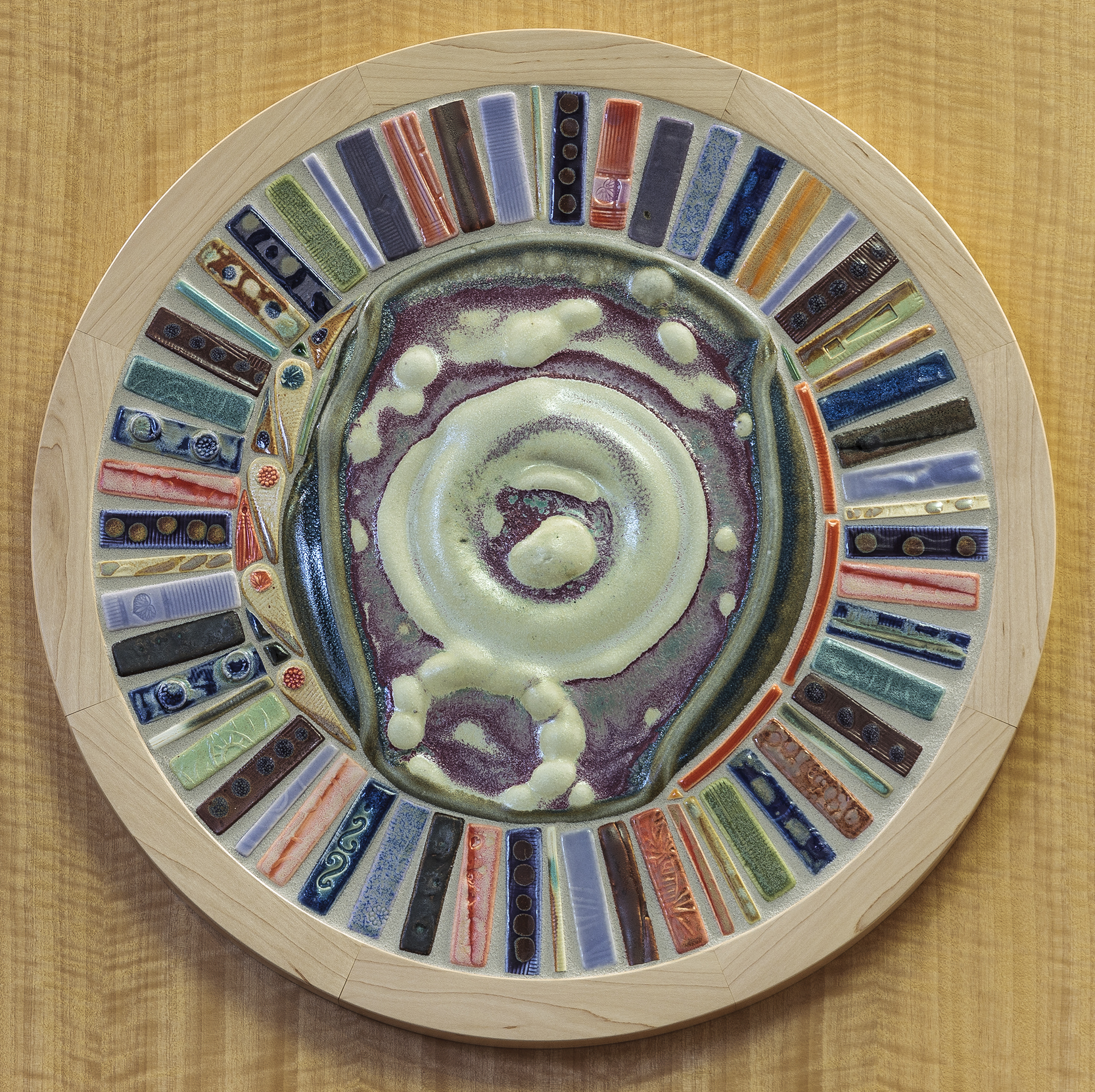 Mandala, 27” diameter