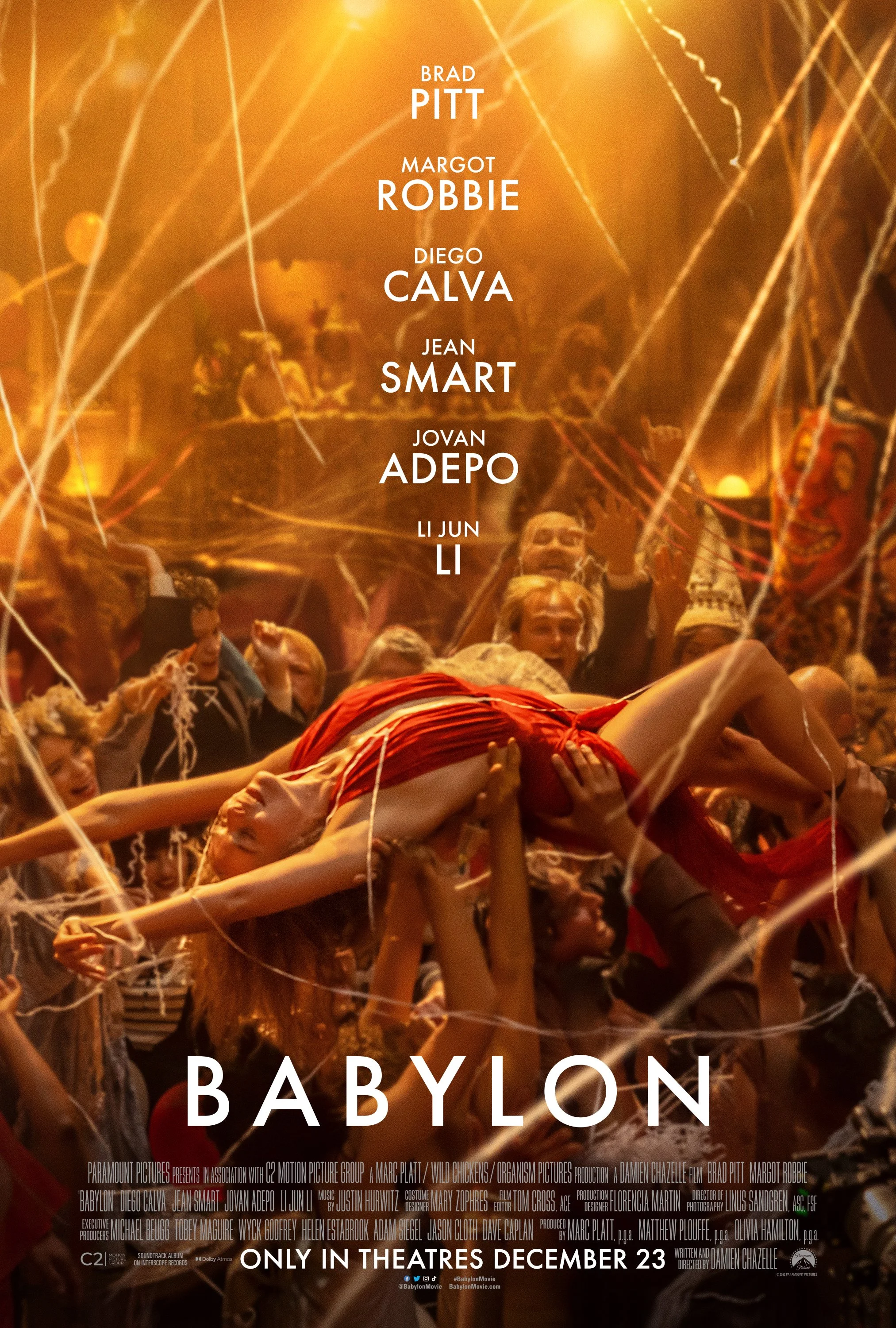 'Babylon' Is Damien Chazelle's Dazzling, Nightmarish, Loveletter to Holly-wierd