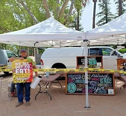 It was great to see a lot of mask faces out there.  If you didn't get what you need please come to the farm, cuz we all got to eat!

#lockewoodacres #organicfarm #organicfarmer #organicfarmvacaville #farmtours