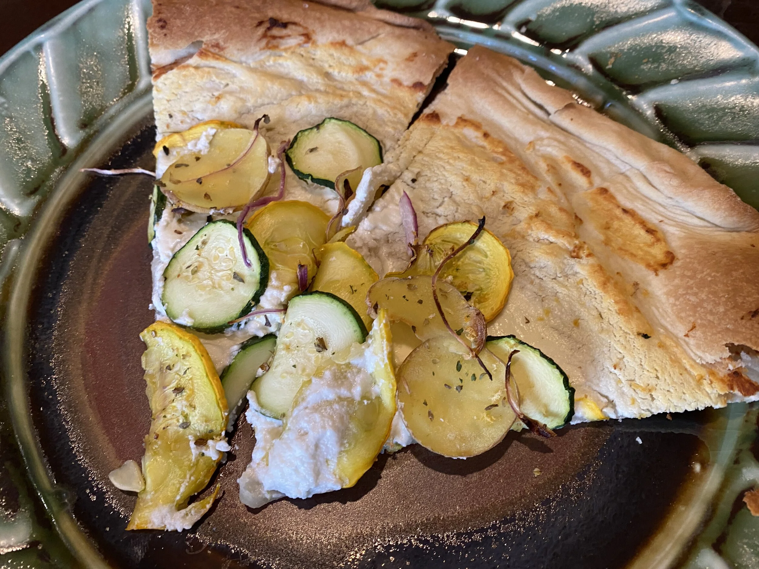 Recipe of the Week: Summer squash and goat cheese tart