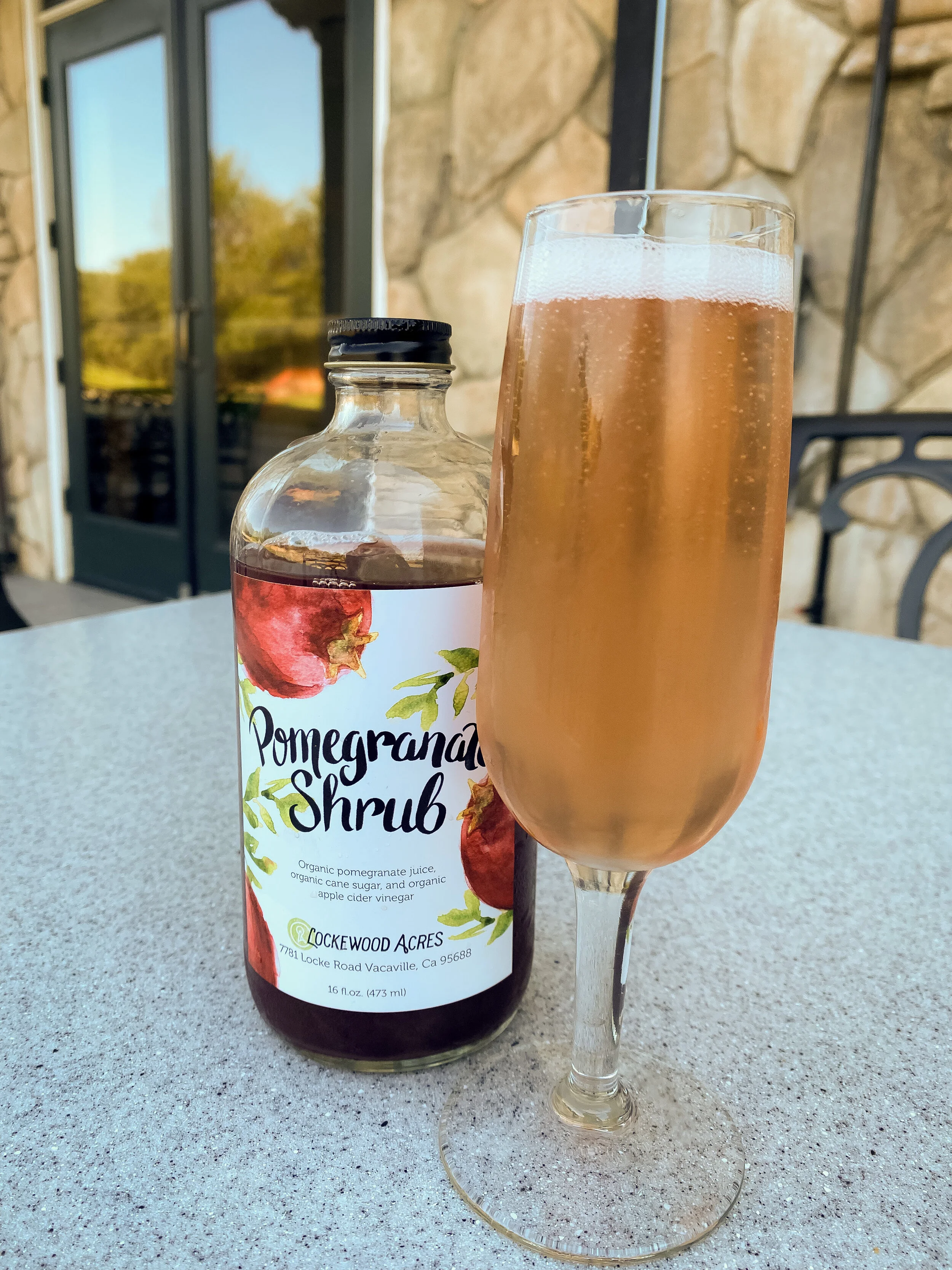 Happy Hour: Pomegranate Bubbly