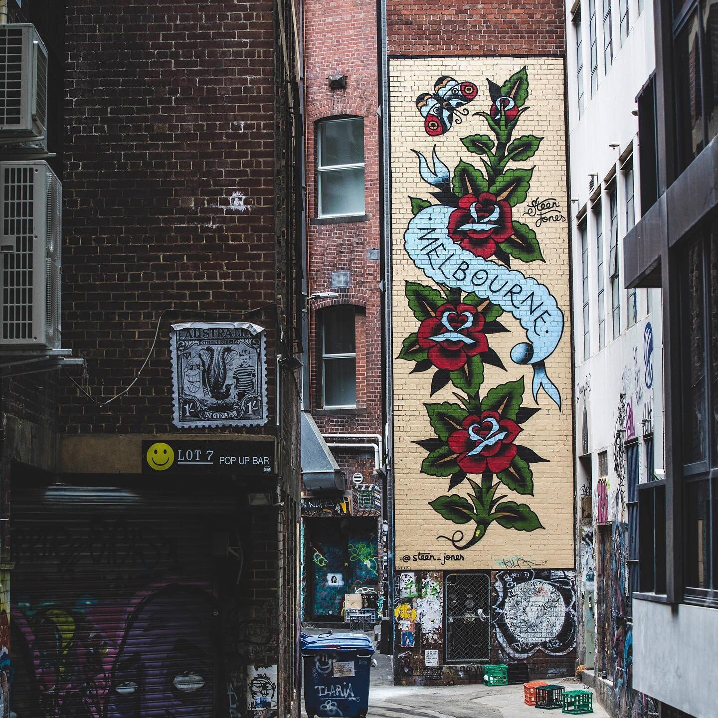 Always remember where you come from! 
For us Melbourne, Victoria was the beginning of the Authority journey &amp; looking back on photos like this one brings back some epic memories. 
This artwork by artist @steen_jones was painted in 2015 for @sailo