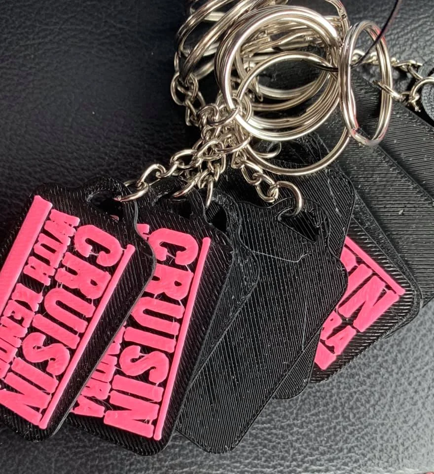 Cruisin' With Kendra Keychains 