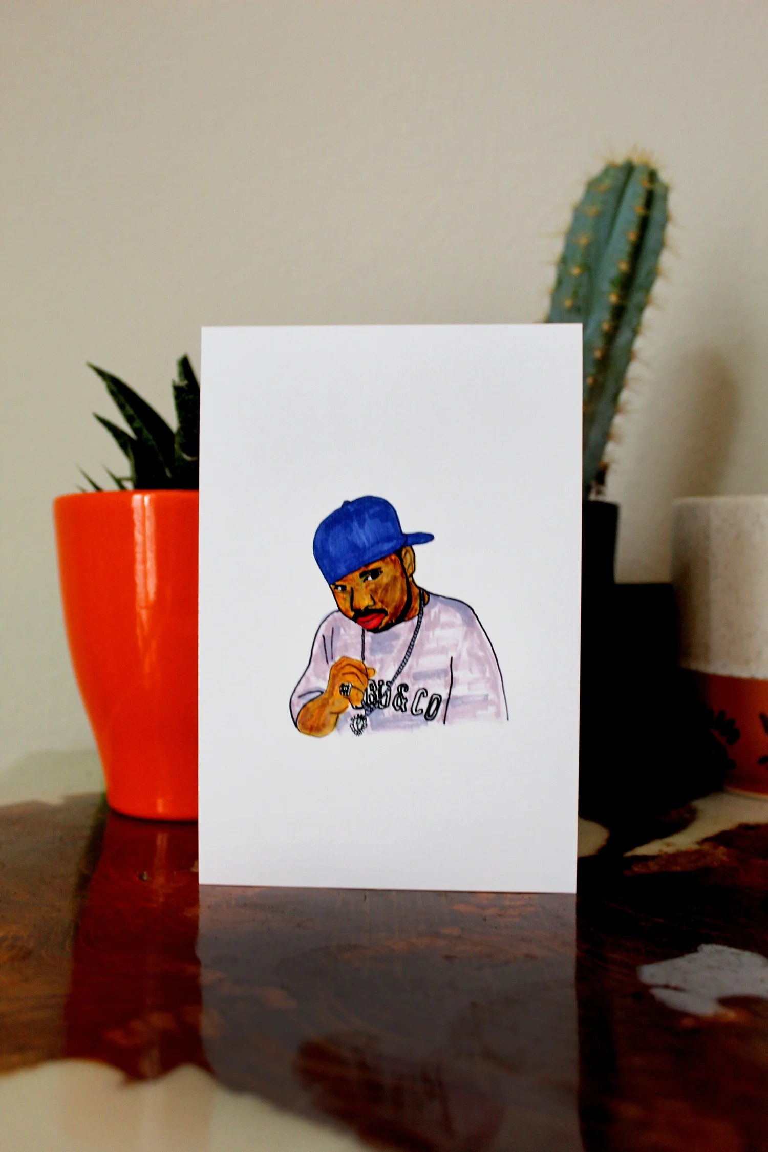 Dj Screw and Pimp C Greeting Cards — JU + DESIGN