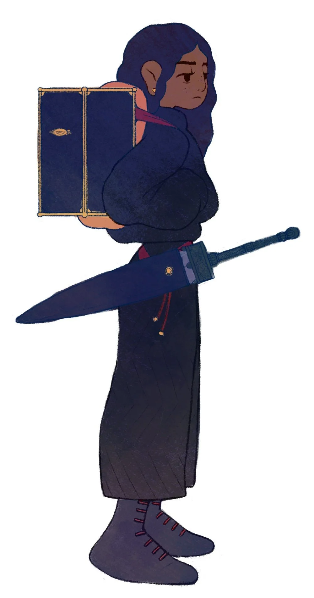 Courier Sketch