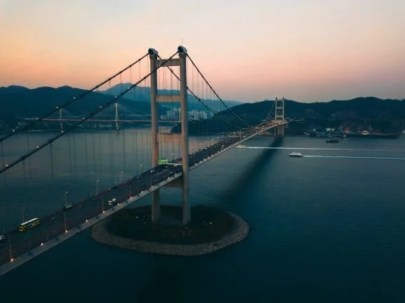 Hello! Hong Kong Tours  and Tsing Ma bridge
