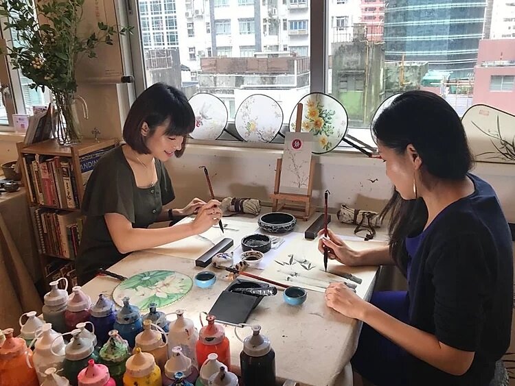 Painting Class In Hong Kong Sketching, Acrylic Painting, Oil Painting