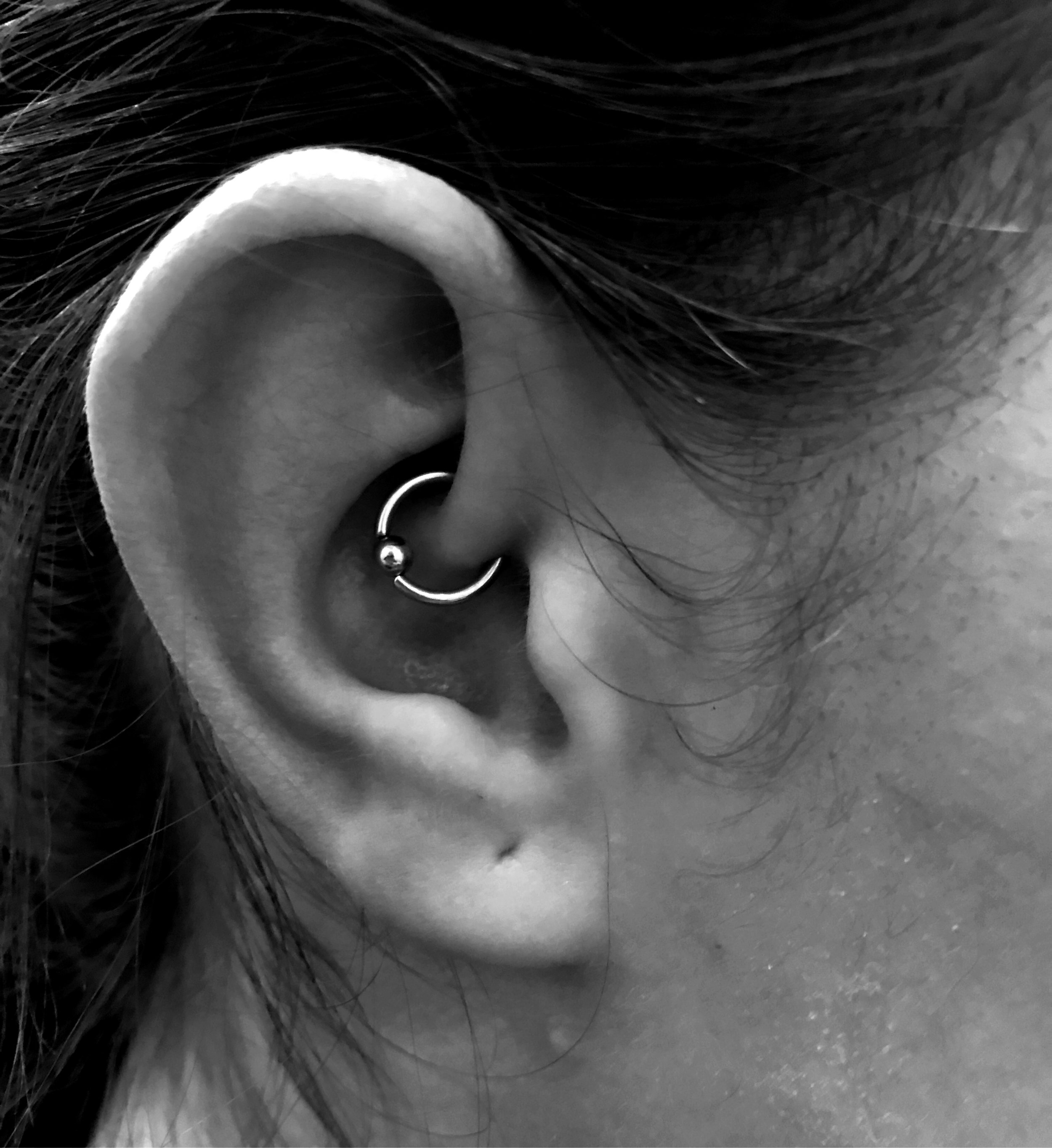 Beautiful Daith Piercing
