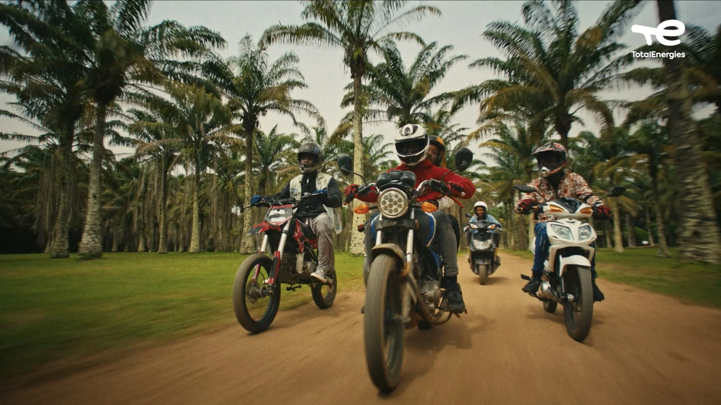  Client: Total Energies  Production Company: Cream  Producer: Timothée Salze-Lozac’h  1st AD: Ina Sprinckstub  DOP: Brandon Blight  Camera/Gimbal Operator: Myron Mance  AC: Frank Gardner  Art: Wendy Fredriksson   