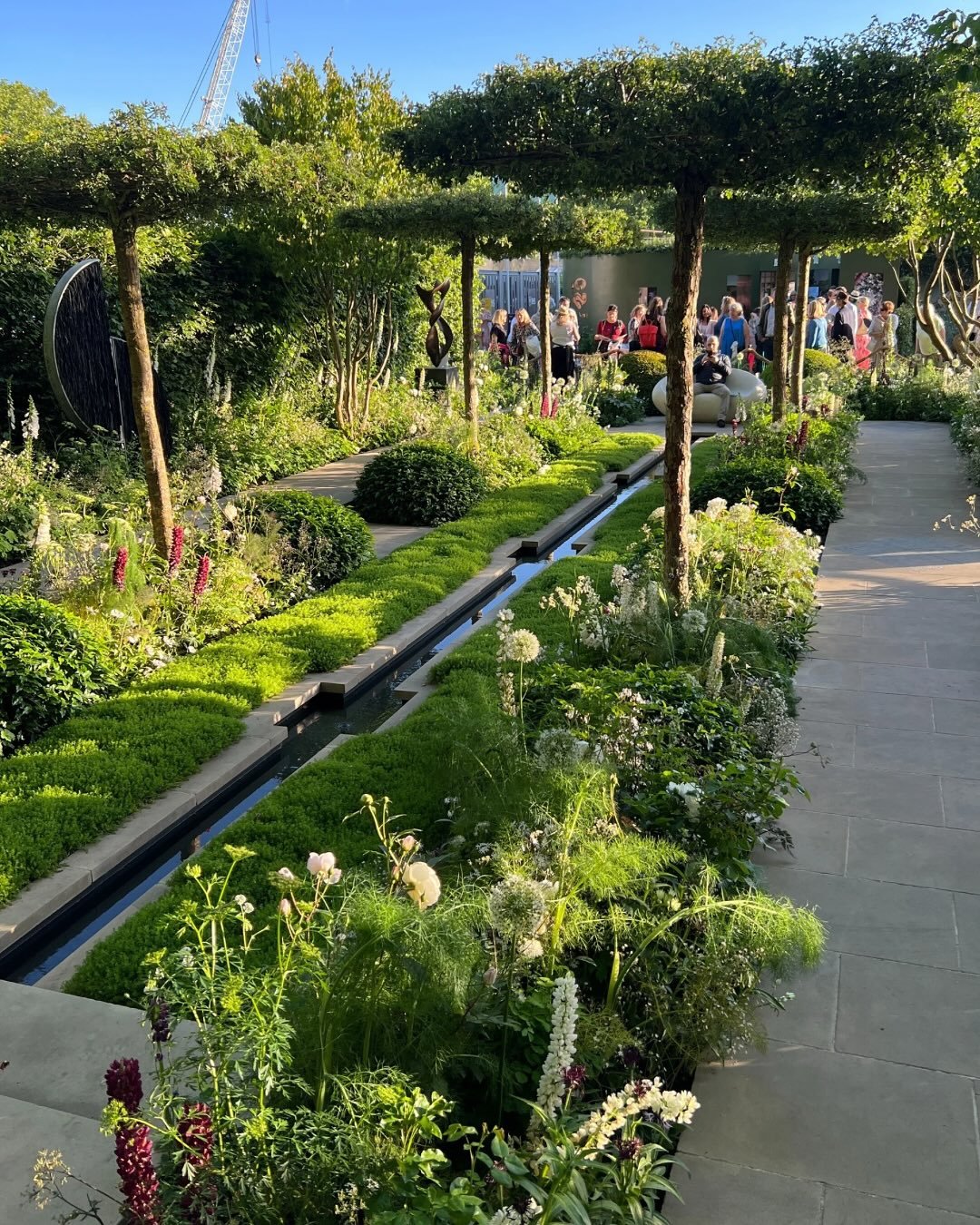 Exciting to see the Chelsea 2026 designers announced! Sharing a few gardens from this years show and a look back at my garden from 2022. Looking forward to returning in May for more tours and talks.

Photo 1 with ex RMGD employee Zoe Claymore and her