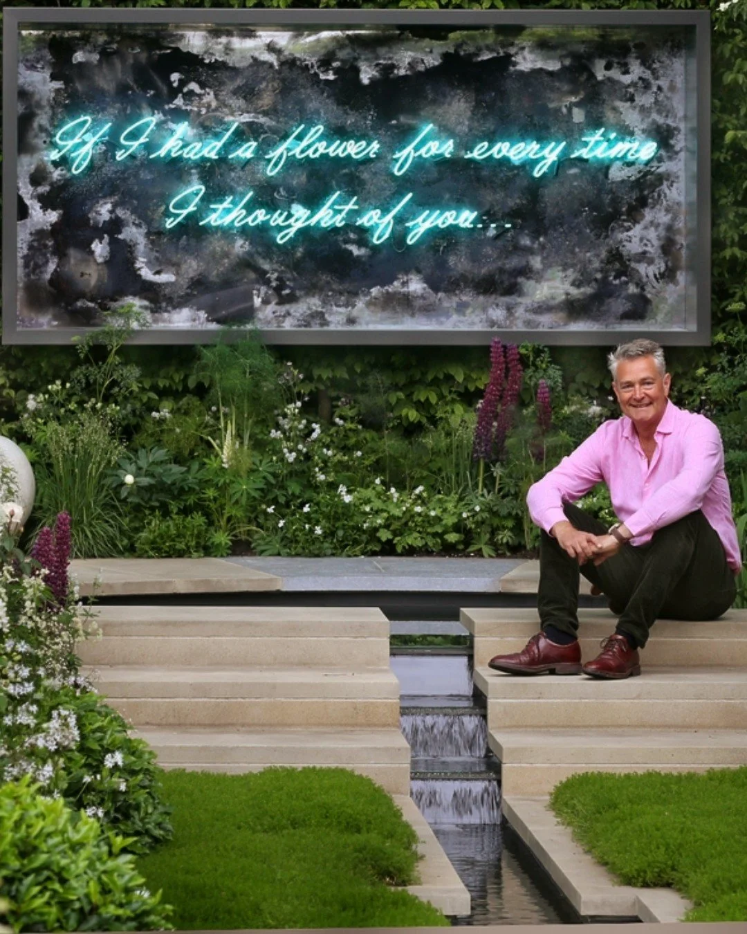 "If I had a flower for every time I thought of you, my garden would go on forever" Alfred Lord Tennyson. 

This wonderful line from Tennyson speaks to so much to what I often try to express through planting, that a garden can hold feeling a