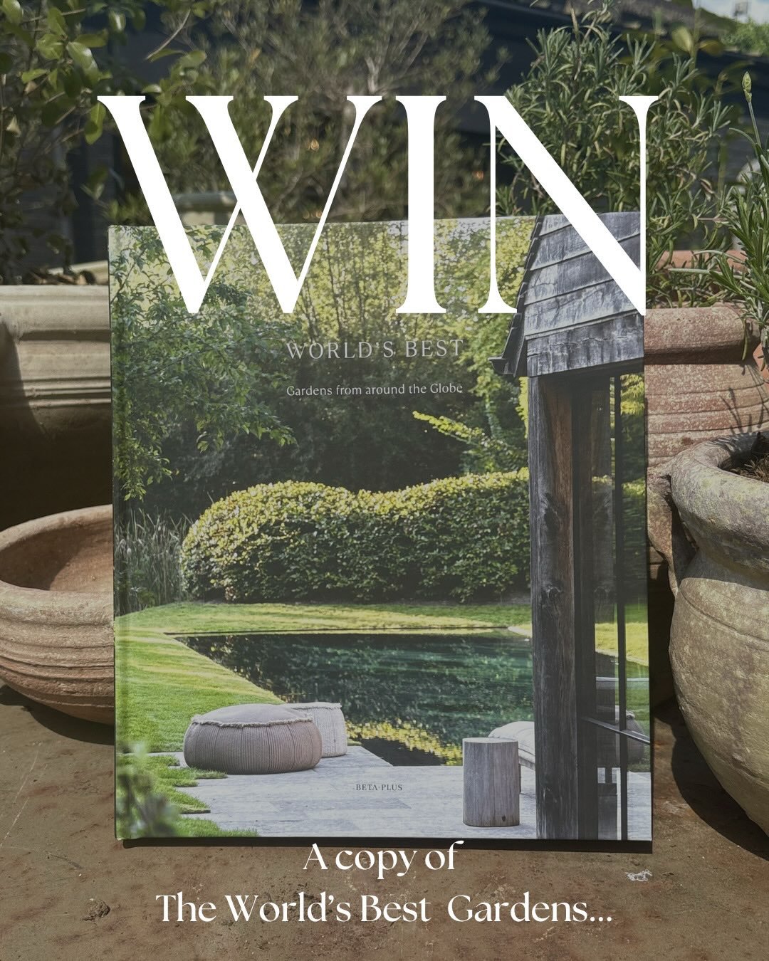 WIN a copy of The World&rsquo;s Best Gardens Book!
⠀⠀⠀⠀⠀⠀⠀⠀⠀
To celebrate being featured among some of the most beautiful gardens across the globe, we&rsquo;re giving away a copy of this exceptional book. An excellent coffee table book and special gi