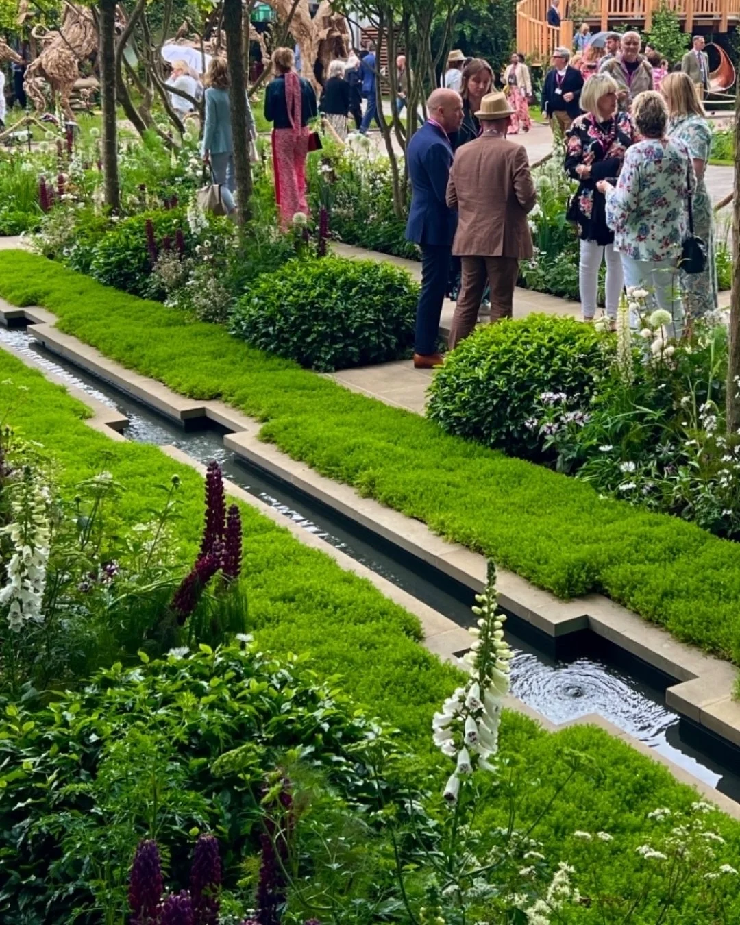 Walking around Chelsea today was a powerful reminder that what visitors see for one week is the result of months, often years, of dedication, collaboration and sheer hard work.

Behind every garden are designers, landscapers, growers, craftspeople an