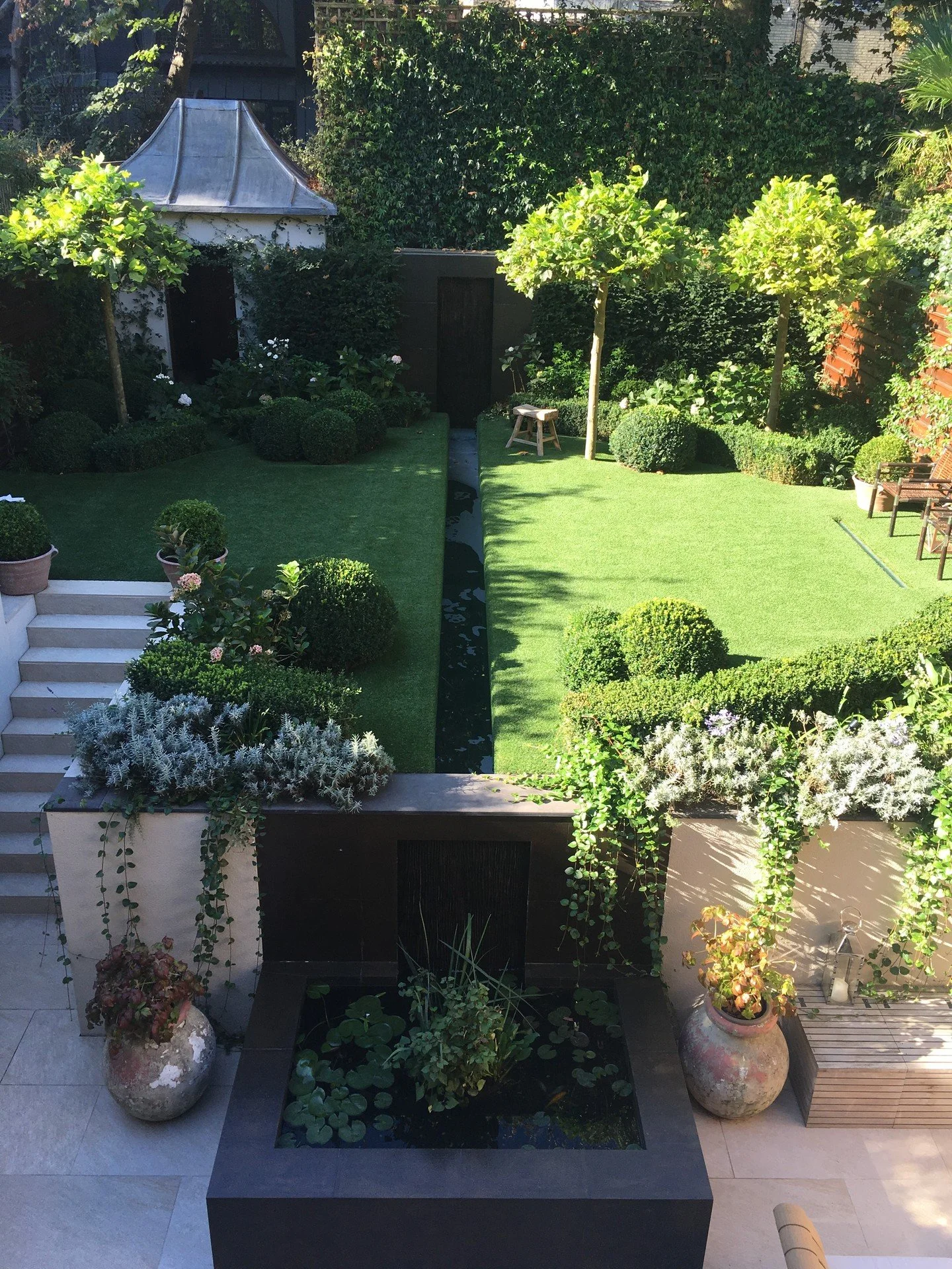 After and before&hellip; It&rsquo;s amazing how just a handful of additional planting can change the rhythm and atmosphere of a garden. When I&rsquo;m planning a garden, I always think carefully about how the light moves through the space during the 