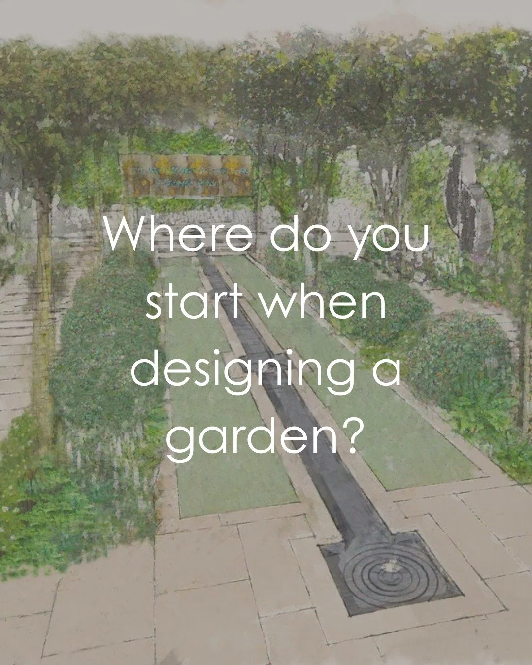 One of the things I love about garden design is that a finished garden can feel quite effortless, but there is usually a great deal of thought behind it. This post does simplifies the process there is a lot more that goes into designing a garden than