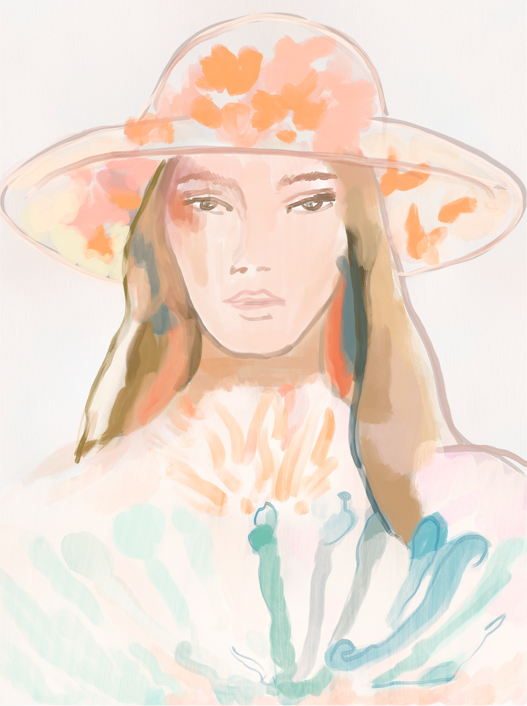 Pastel Portrait