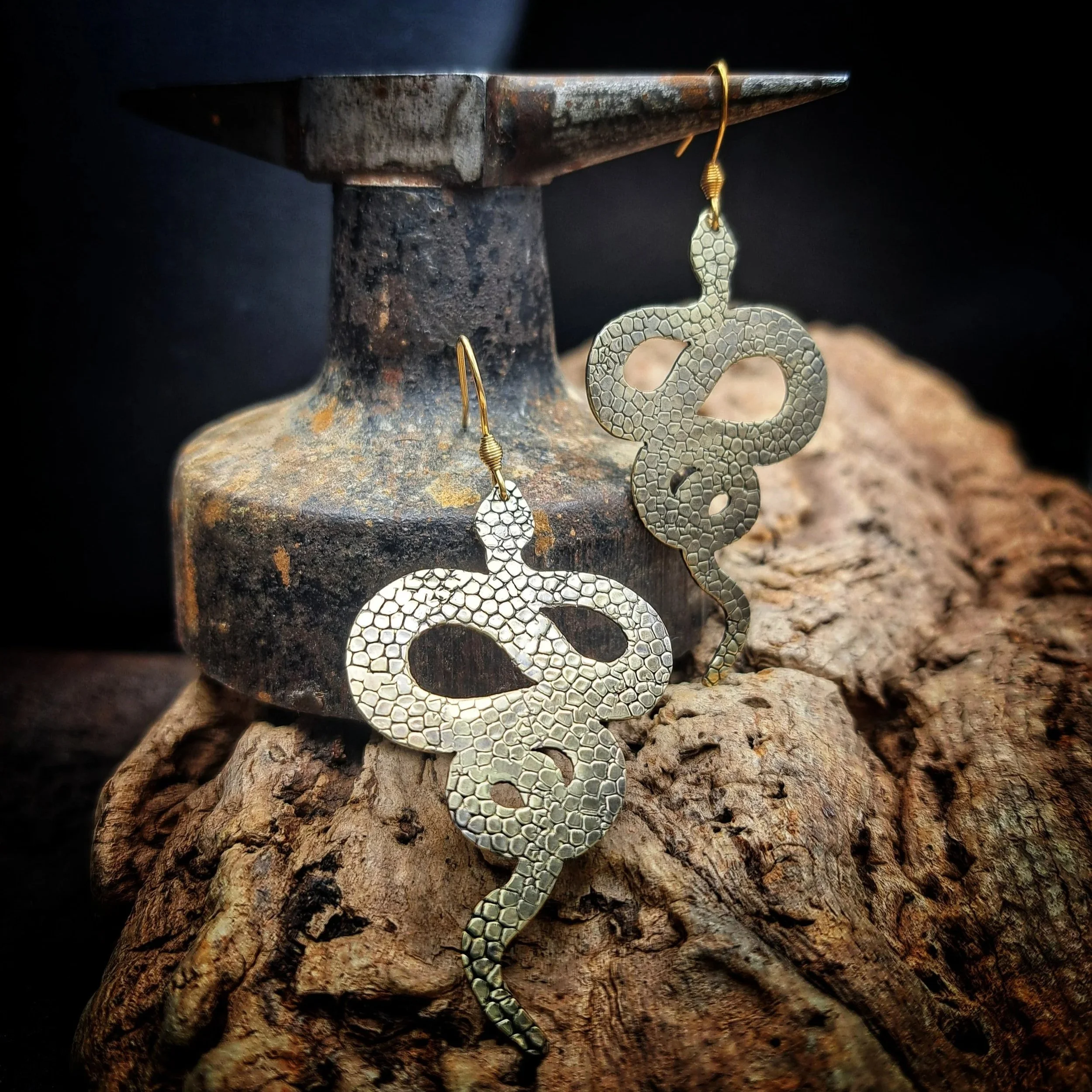 Boucles d'oreilles Serpents