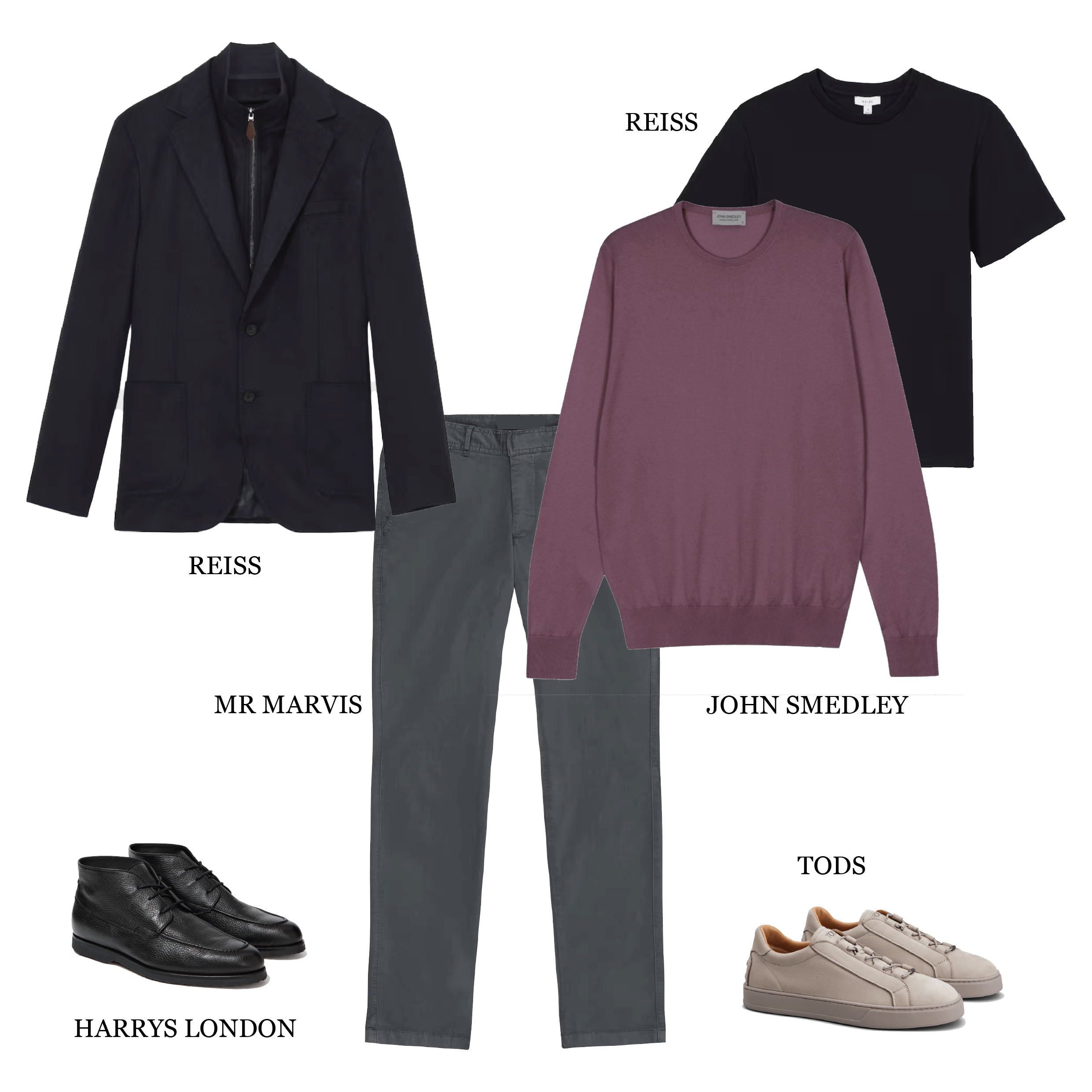 Business Casual Menswear Outfit Relaxed