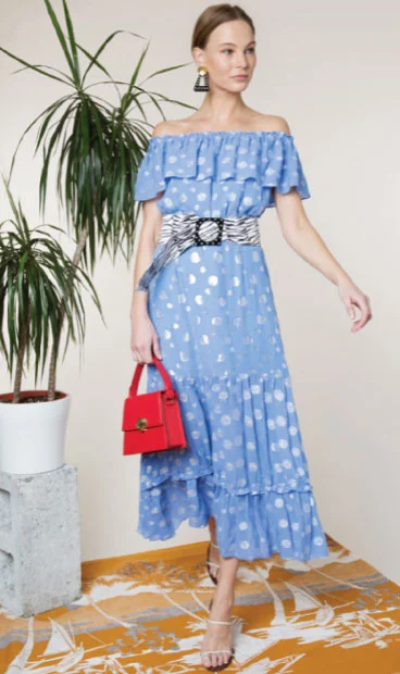 Rixo £335 Also a great holiday buy or beach wedding dress, worn with a pair of of white or silver sandals.