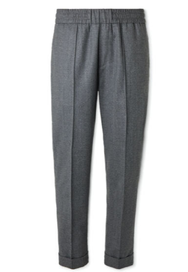 Moncler Wool Jogger Style Trousers