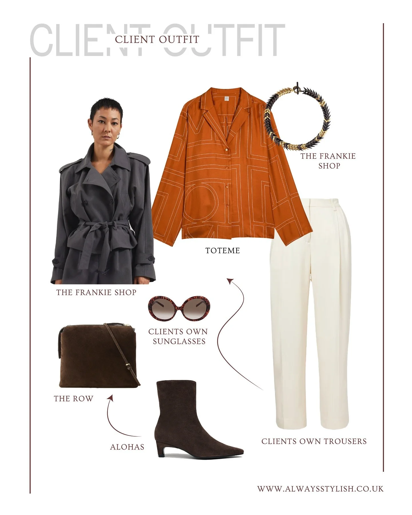 ✨A selection of high low fashion looks for an online personal styling client based in Germany. Although I live in London, I popped up on her Google search in 2022 in Germany. We have been online styling ever since. 🙂

She is a client who likes to mi