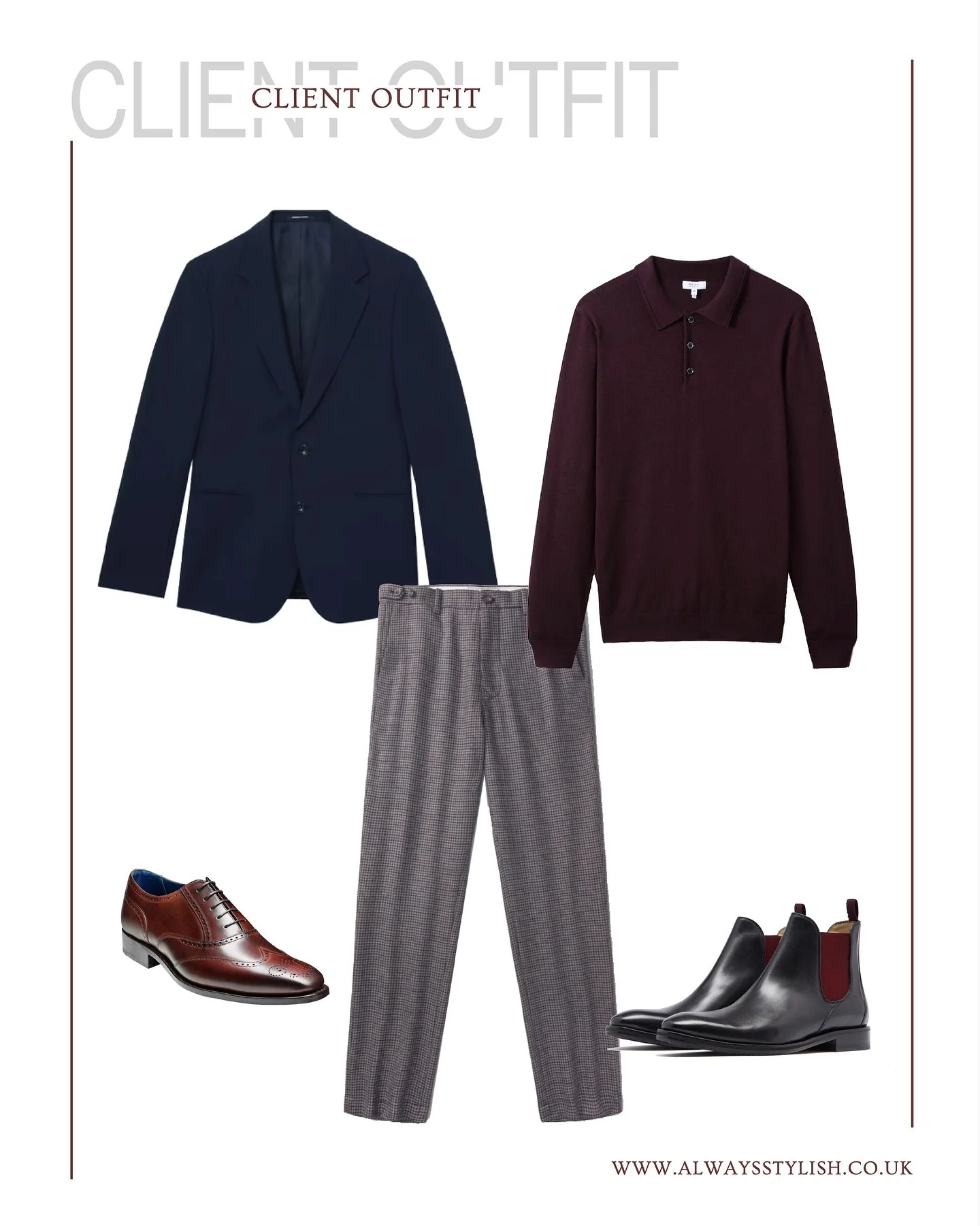 Showcasing some menswear looks from a recent styling client in his 30s 🙋🏻&zwj;♂️✨ He wanted sharp workwear for his new role and some cool fun pieces for out of work.

Like I said in my last post, some people still want to keep a separate work and c