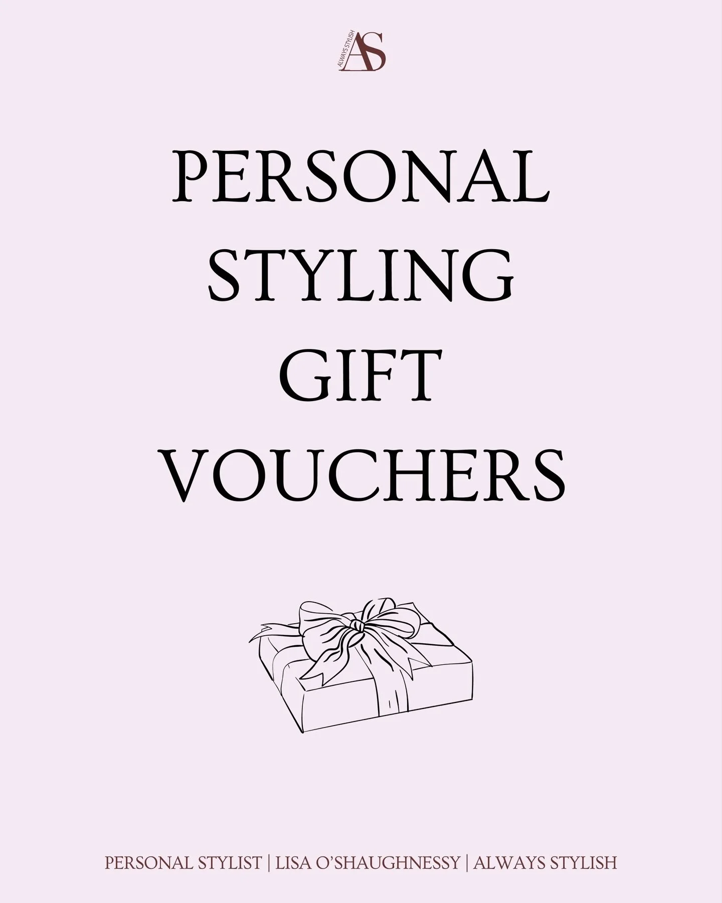 🎄 Give your special someone a personal styling voucher this Christmas. 🎁✨

More than just a present, styling is a unique, fun and vey productive experience. 🙂 From personal shopping in London to wardrobe solutions, it&rsquo;s a gift that keeps giv
