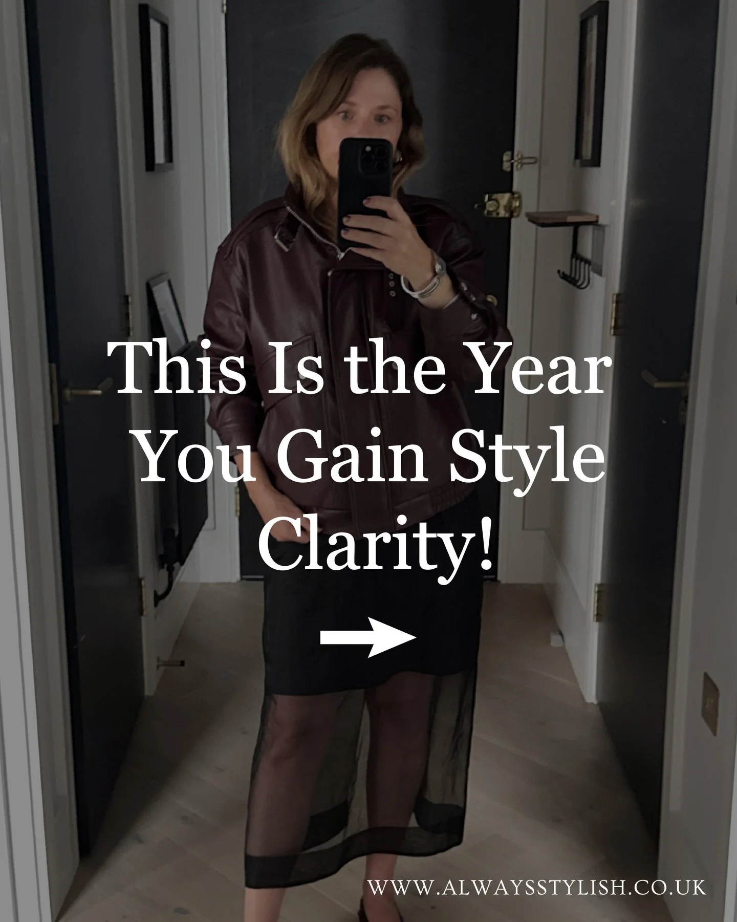 2026 is the year you gain style clarity.💡

Getting dressed shouldn&rsquo;t feel like guesswork.
When you know what works for you, you have options no matter the occasion.

No more what to wear stress.
No more panic buys.

Just a wardrobe that works,