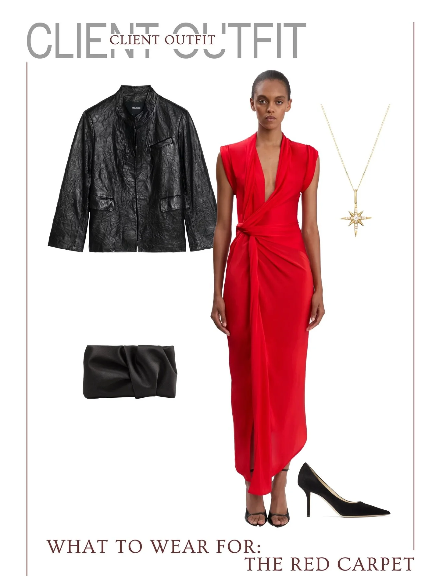 ✨ Three real clients, three lives, three outfits. ✨

1️⃣ Edgy Red Carpet &ndash; Glam with an edge and red-carpet ready.

2️⃣ Conference Confidence &ndash; Considered colour combinations and styling ensuring this client stands out from the crowd.

3️
