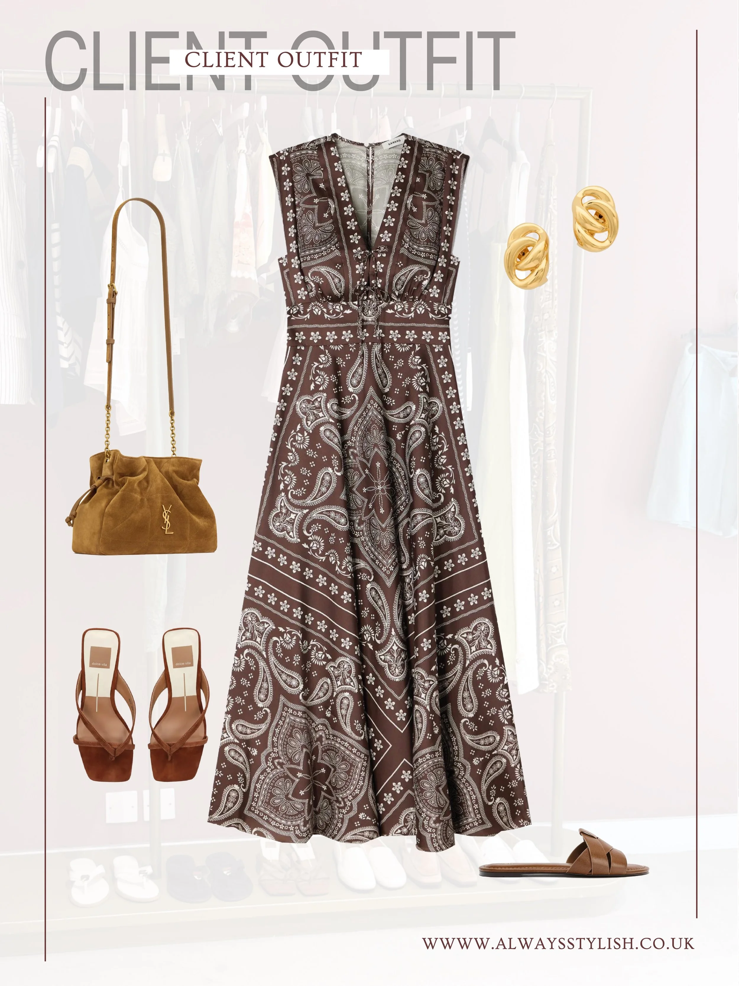 More behind the scenes photos and outfits. 🙂

A regular client&rsquo;s summer update in a considered palette where everything works together. Here&rsquo;s a snippet of looks that can be dressed up or down by changing your shoes.

All looks are tailo