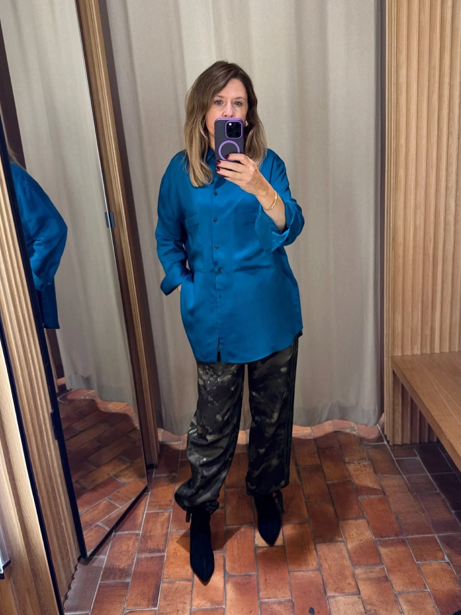 I&rsquo;ve always loved camouflage print. 

Many people consider leopard print a neutral - I'd say  as a printed neuteal camouflage is and moreversatile. It works brilliantly with so many colours, it looks great with brights. 

If camouflage isn&rsqu