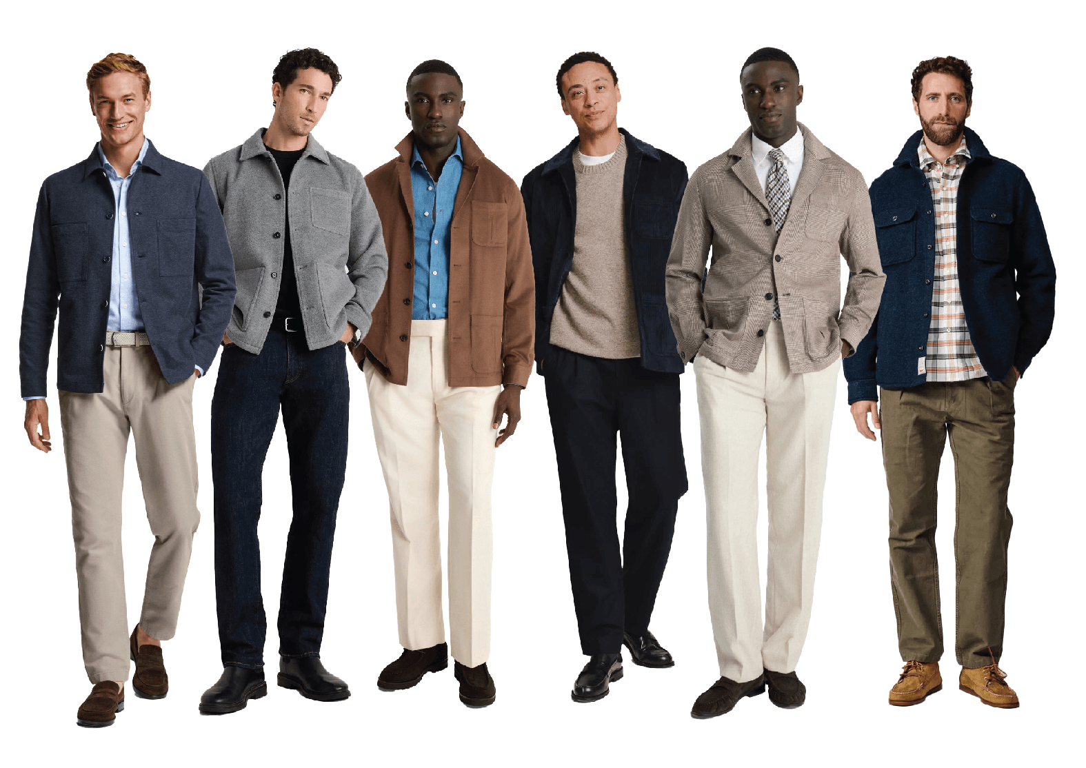 always stylish personal image brand for men styling an overskirt