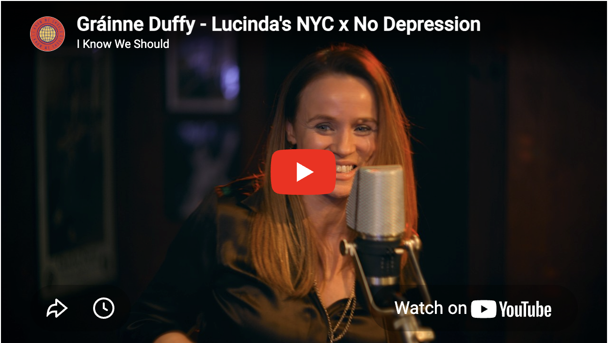 NO DEPRESSION Article at Lucinda's: Gráinne Duffy