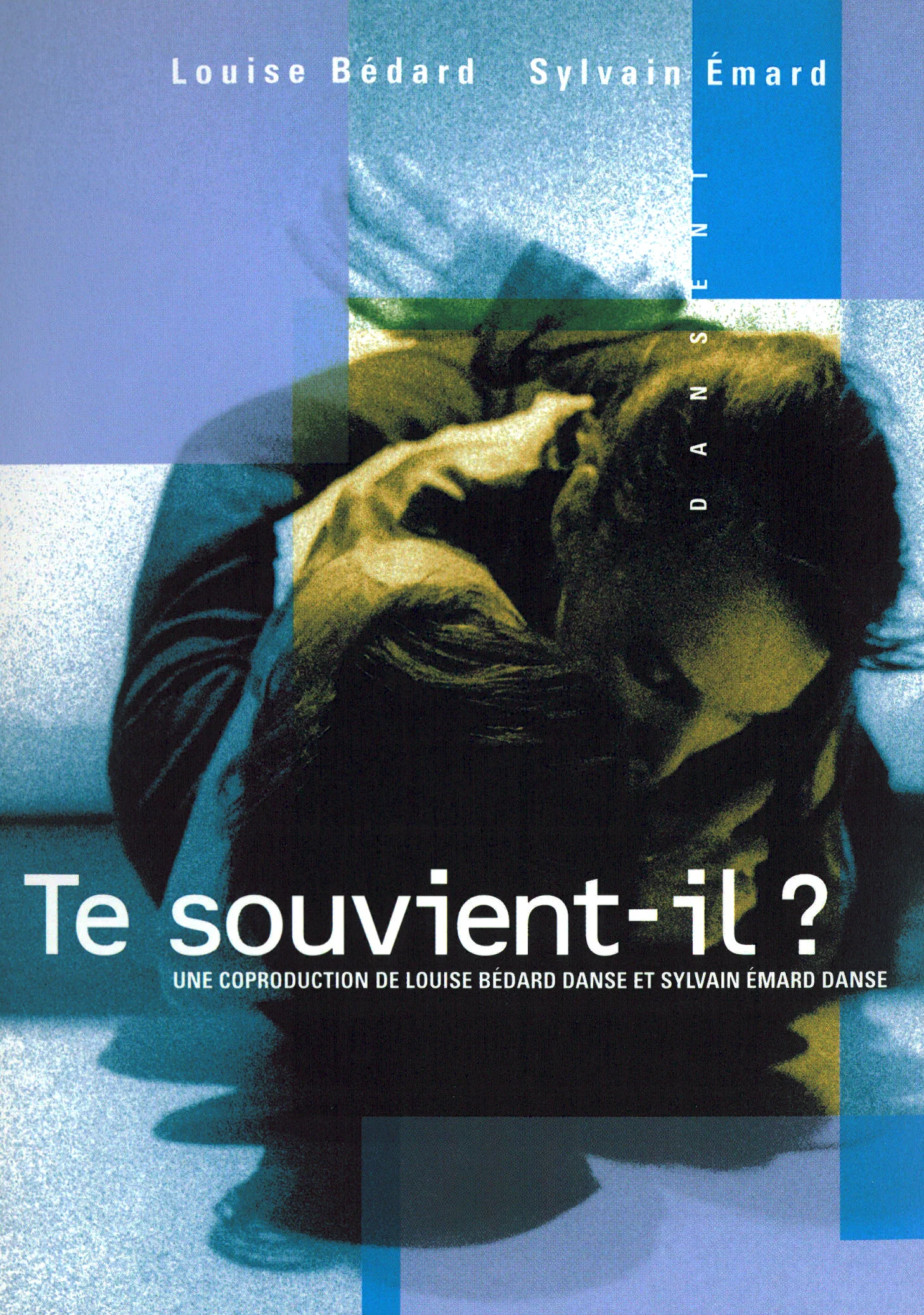 Poster of the show from a picture by Tshi - Graphic design Folio et Garetti