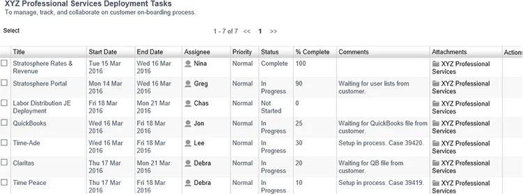 Manage subcontractors with team-based tasks.